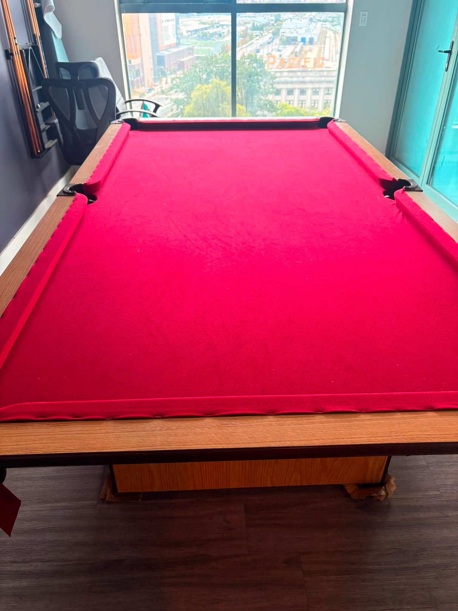 Red Pool Table - photo 2
