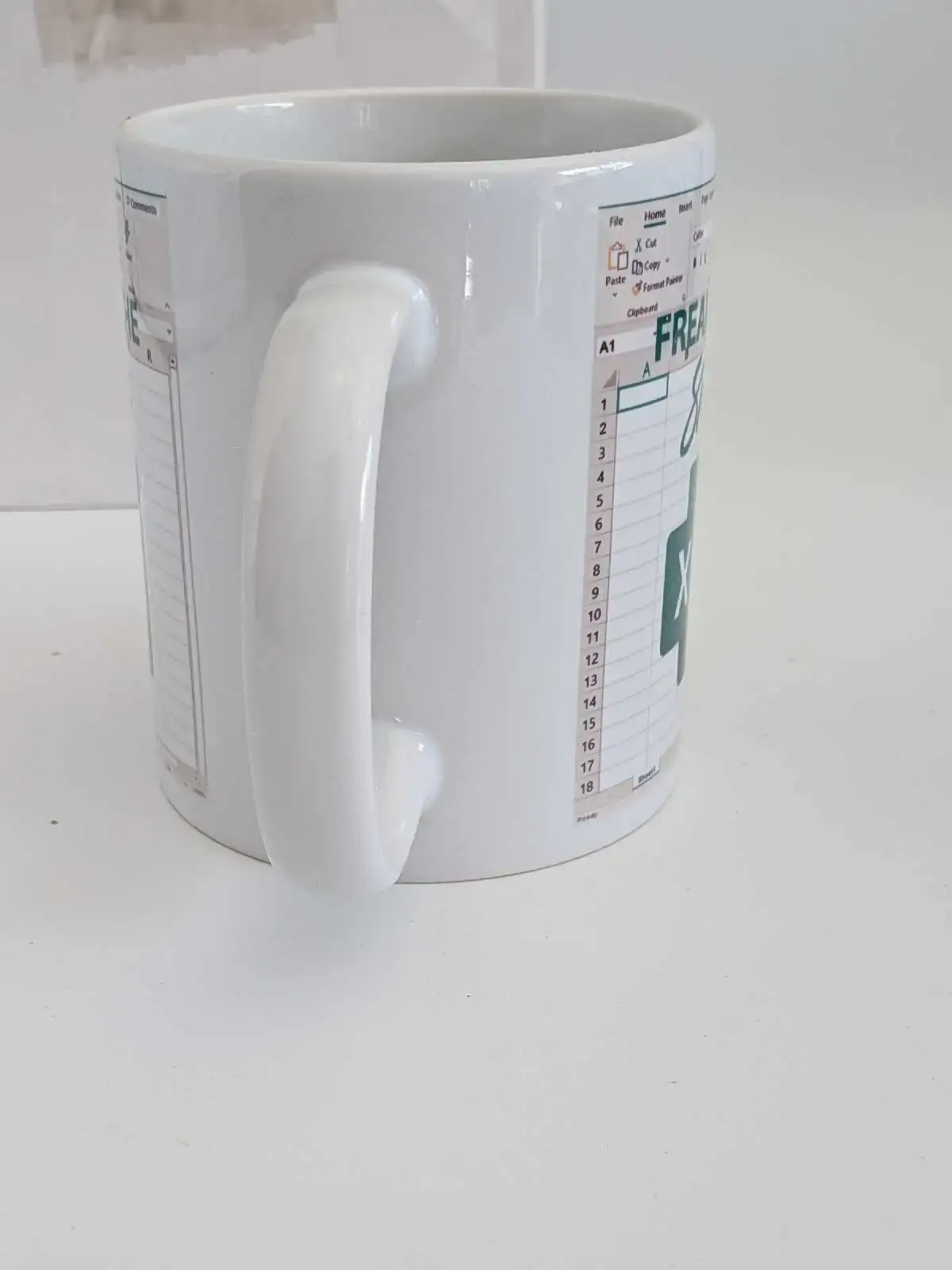 Funny Excel "Freak in the Sheets" Mug - photo 4