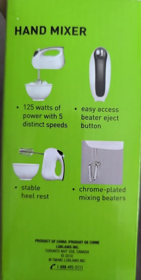 Mixer Everyday Essentials - 125 Watts $10 - photo 2