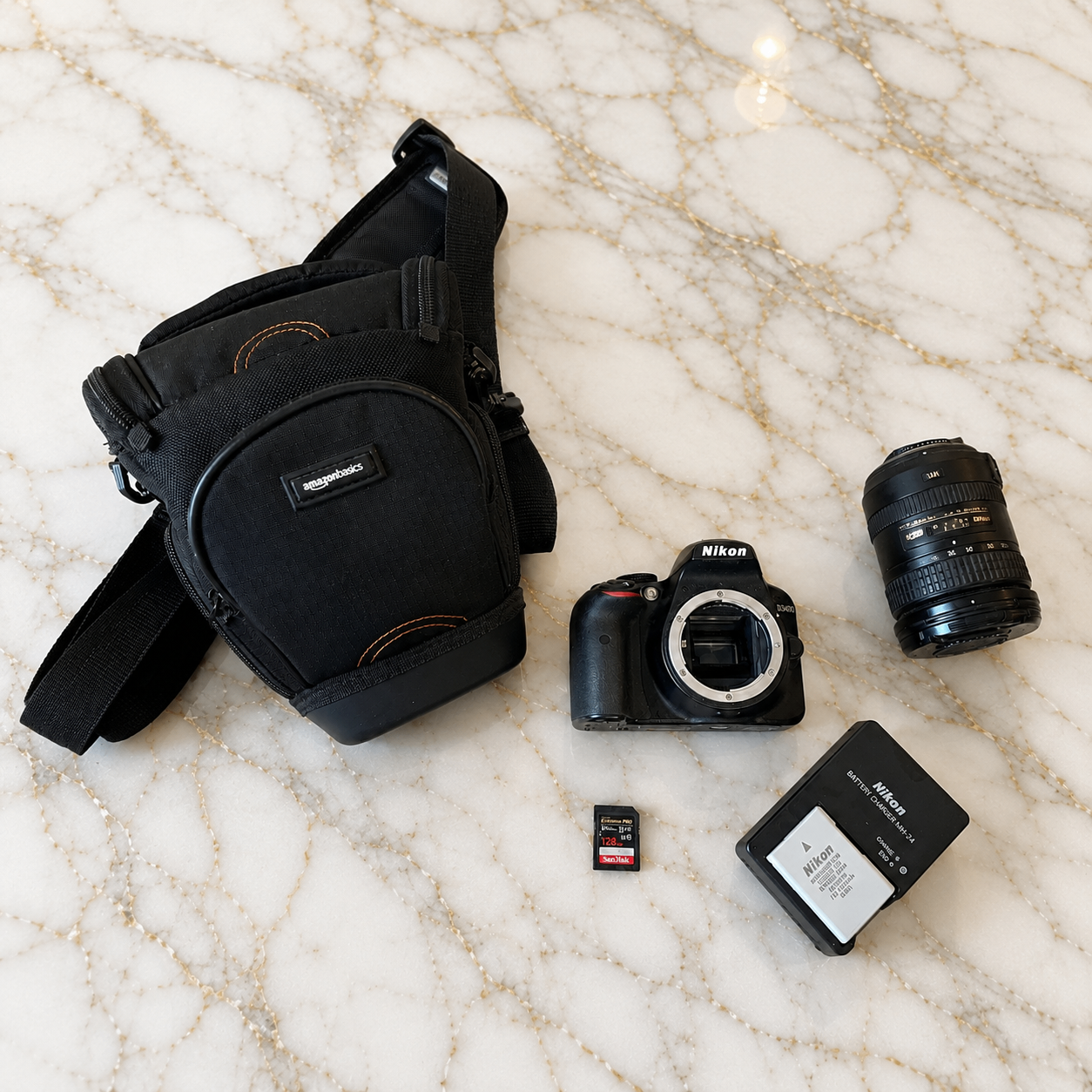 Retail Price$910-Perfect Condition Nikon D3400DSLR +18-55mm Lens