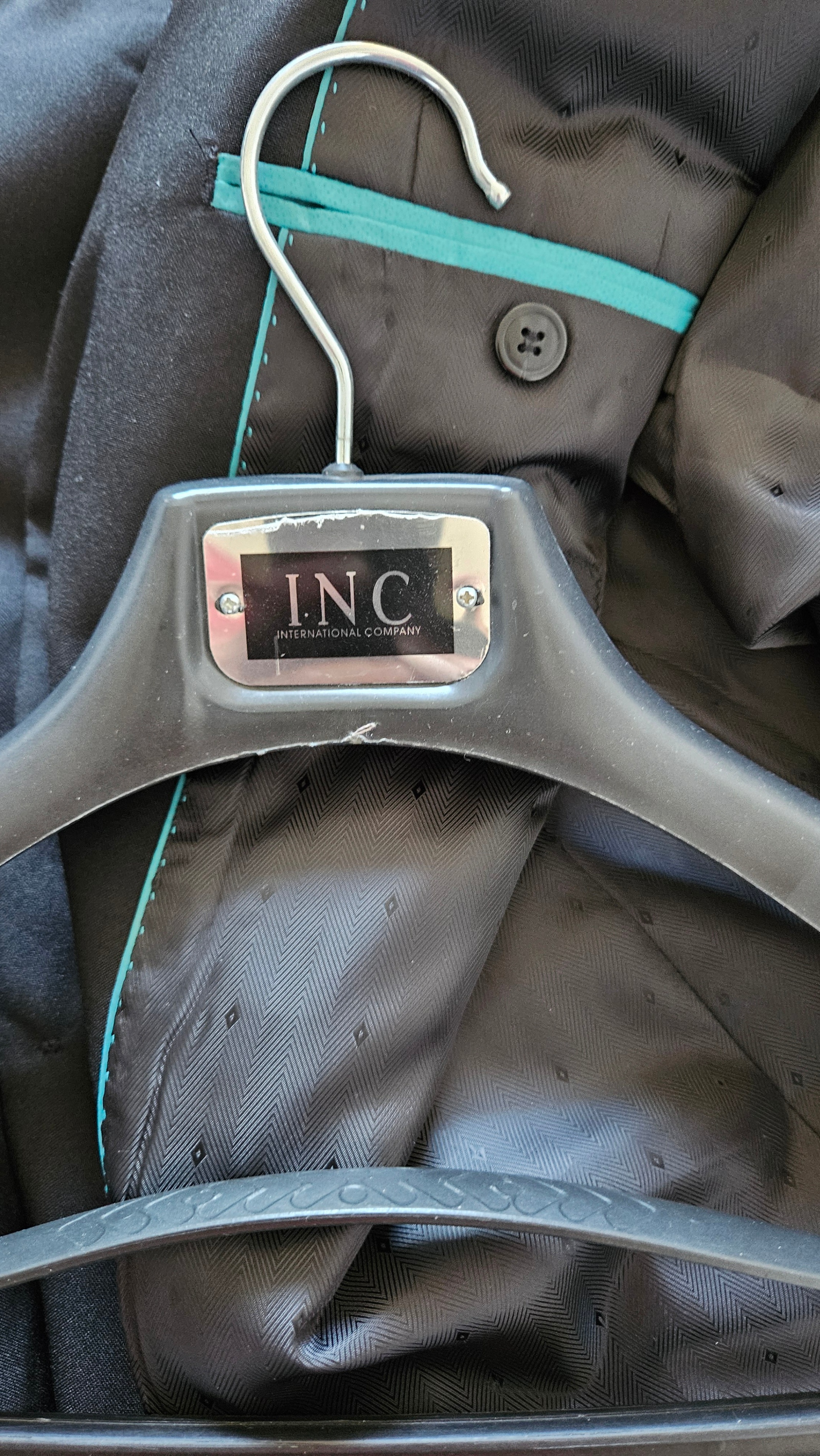 BRAND NEW INC INTERNATIONAL CO MEN'S BLACK FULL SUIT - photo 3