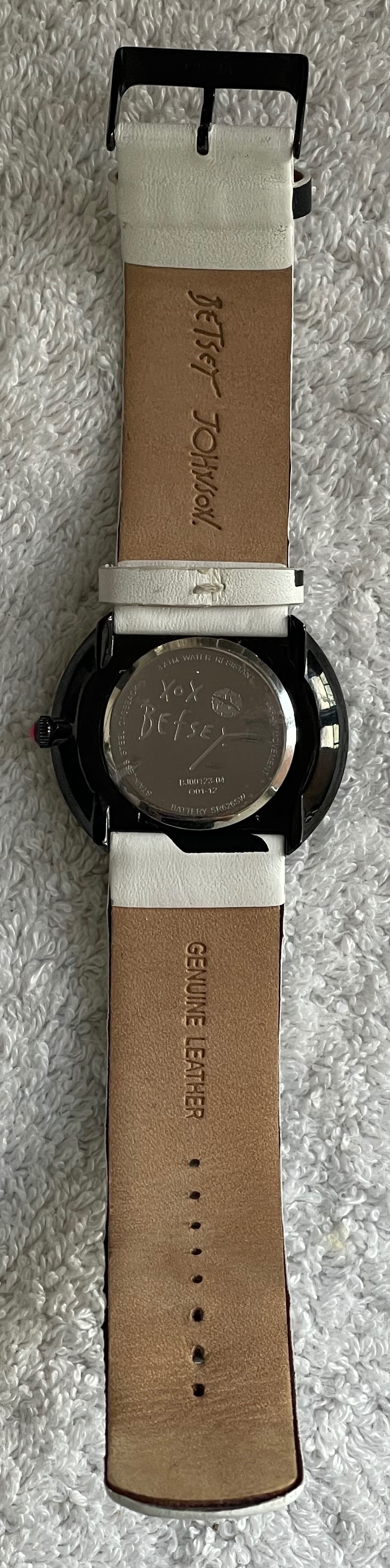 Betsey Johnson Zebra Print Watch BJ00123-04 (Needs Battery) - photo 5