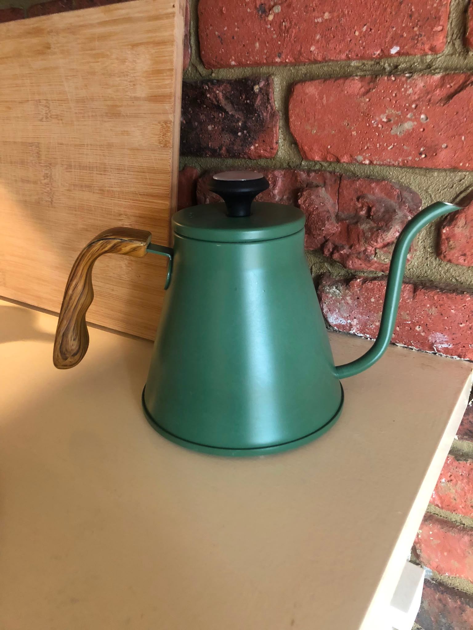 Harriet Pour-over Gooseneck Kettle - Forest Green - photo 2