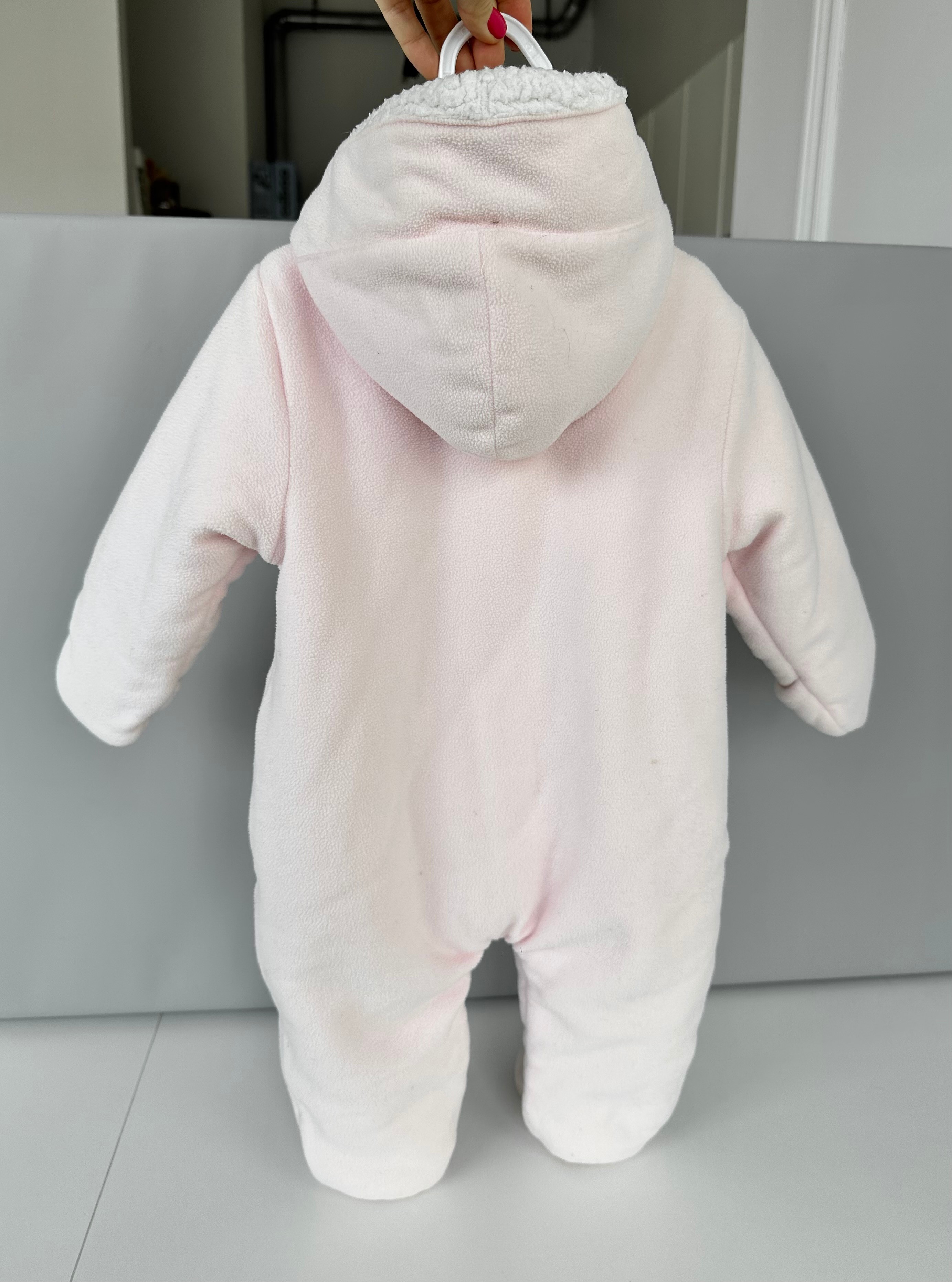 Baby Girl Winter Fleece Sleeper - Joe Fresh - 3-6 Months - photo 2