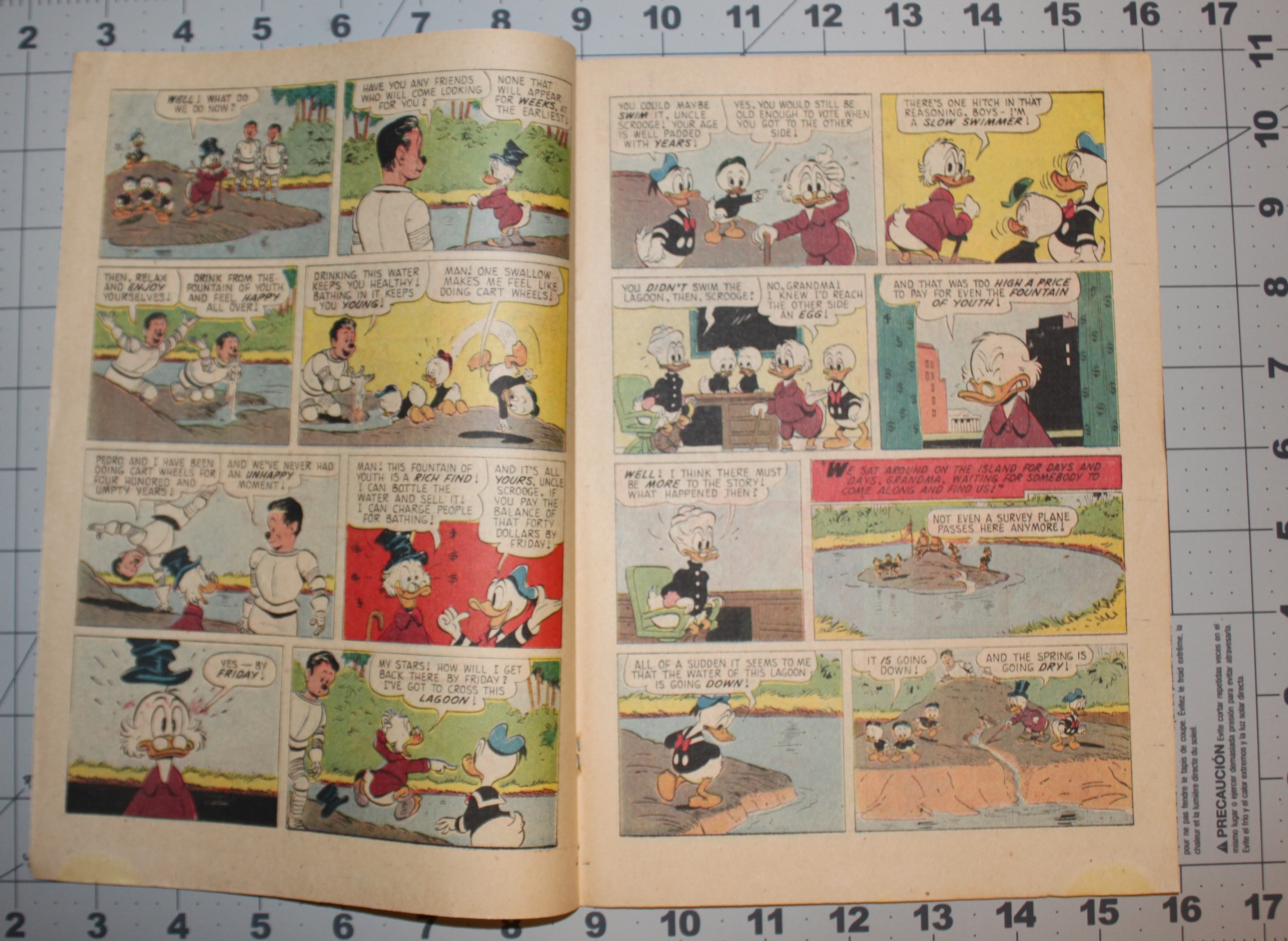 Walt Disney’s Uncle Scrooge #32 December 1960 Silver Age Comic - photo 4