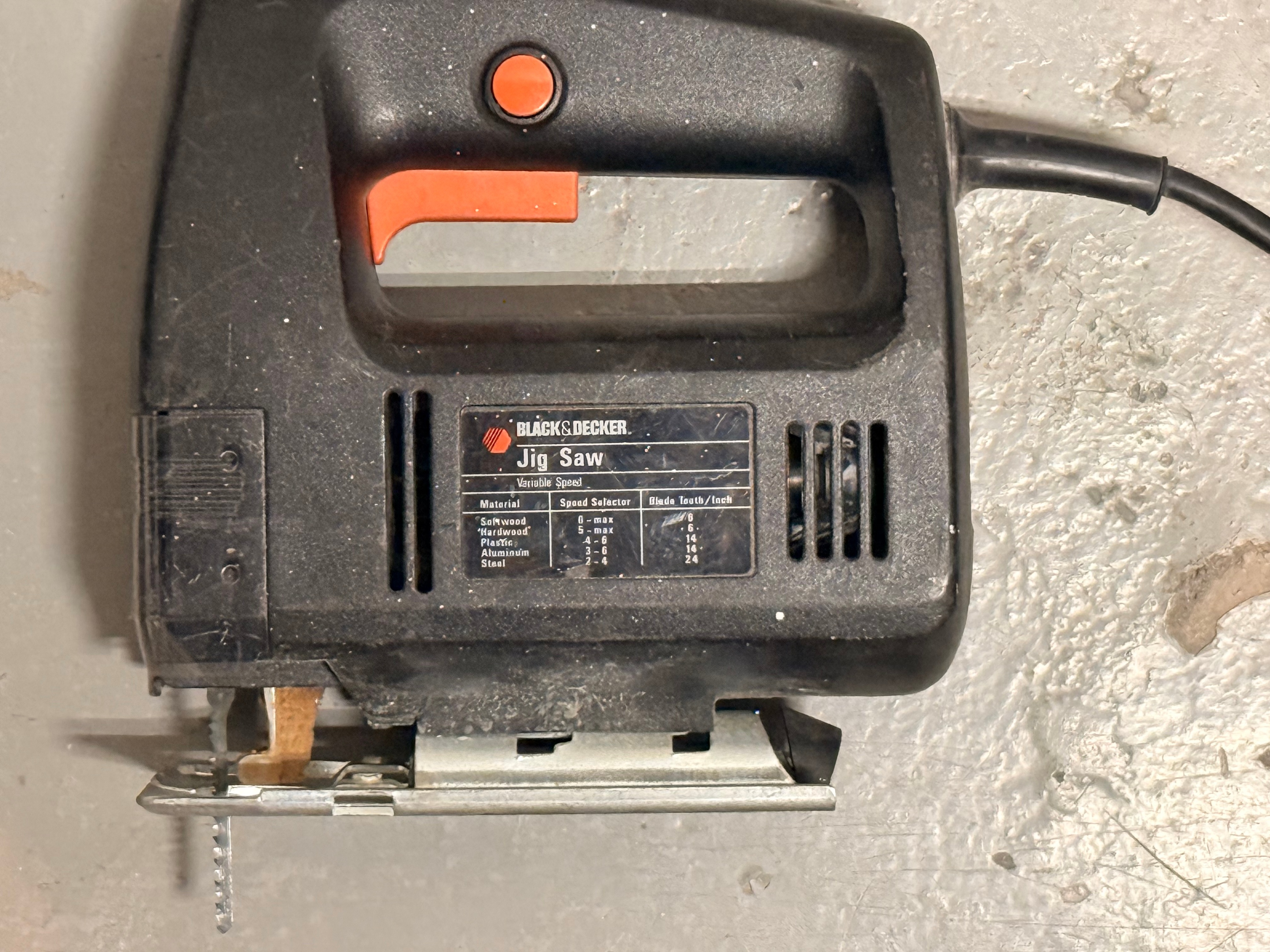 Black & Decker Jig Saw