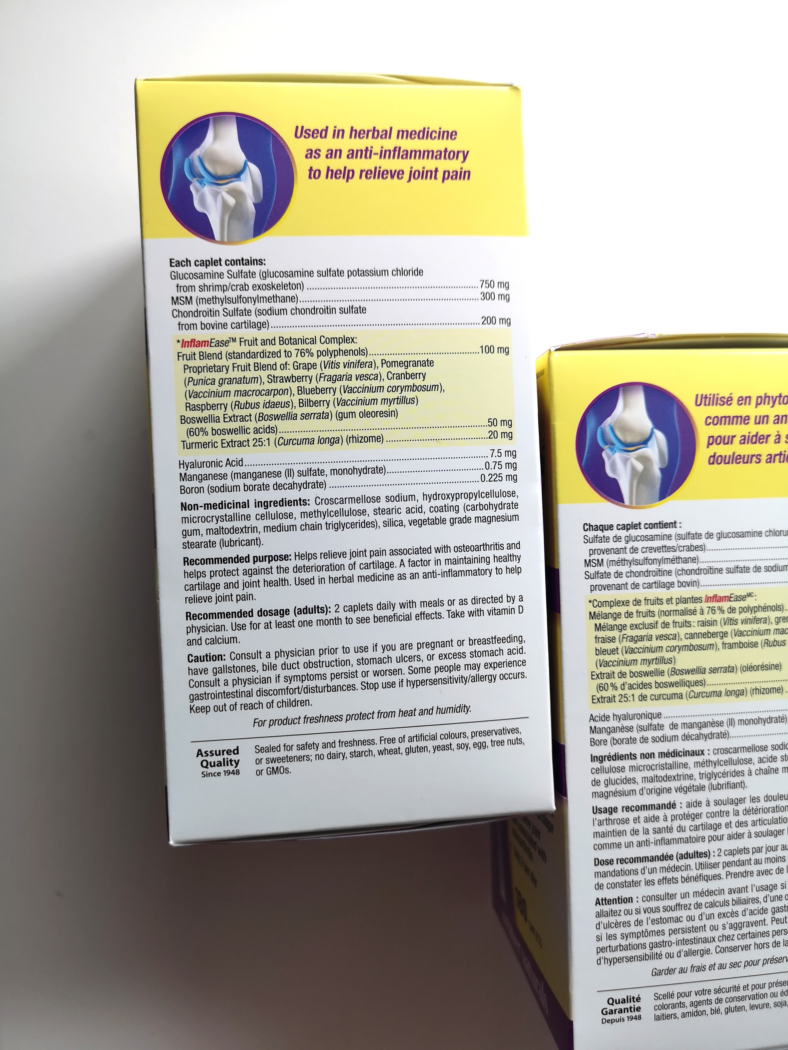 Brand new Webber Naturals Osteo Joint Ease 180 Caplets - photo 3