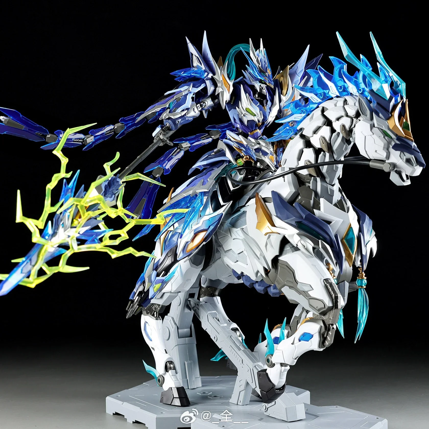 Motor Nuclear Metal Frame Zhaoyun 1/100 + Horse, gundam,gunpla