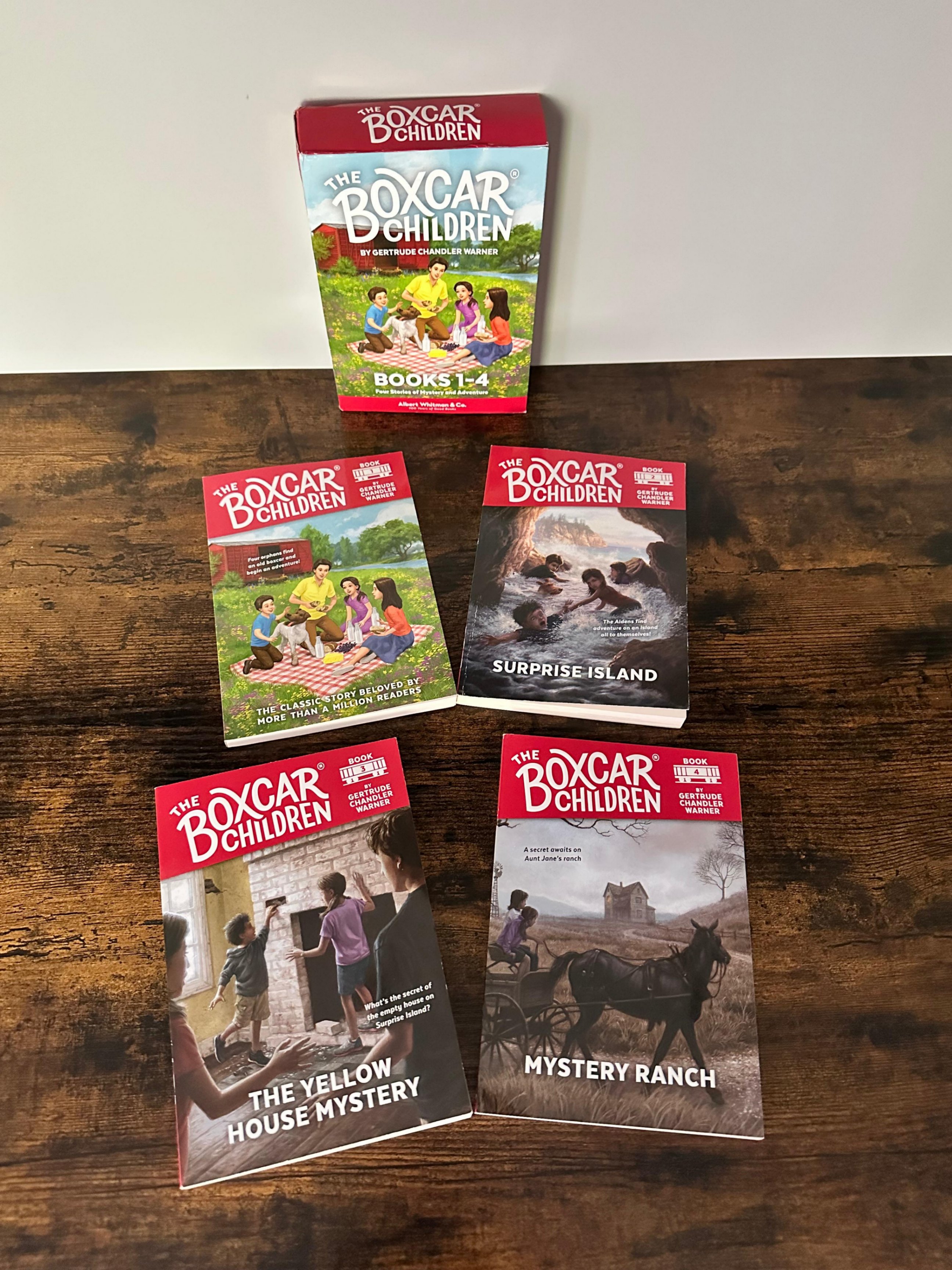 The Boxcar Children Books 1-4 Collection - photo 5