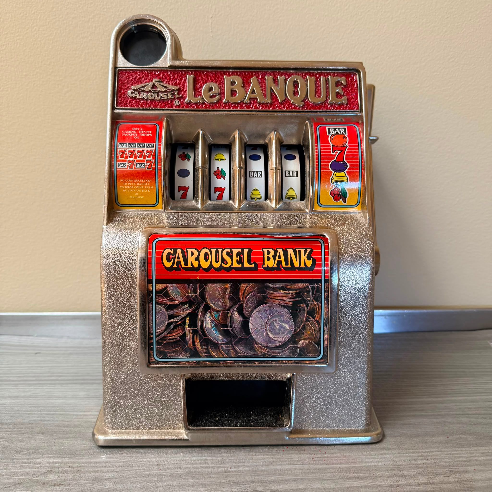 Vintage Carousel LeBanque Slot Machine