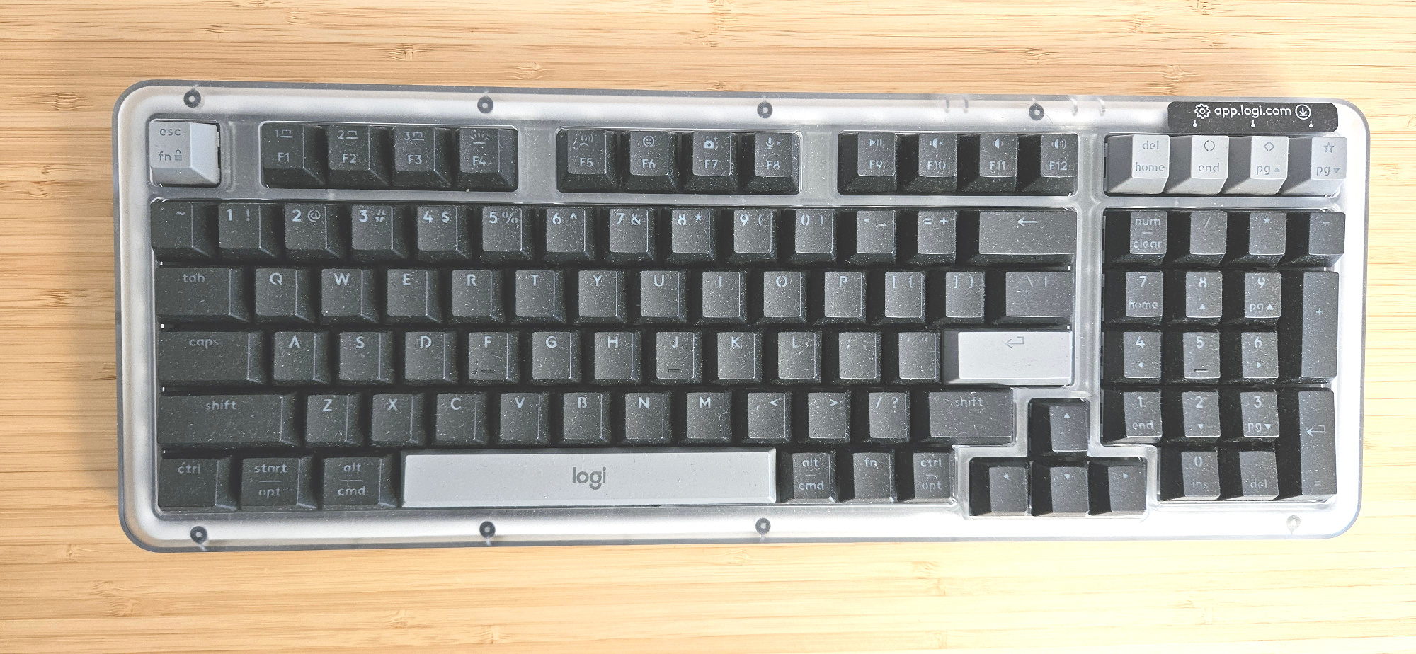 Logitech Alto Keys K98M Mechanical Keyboard - GRAPHITE