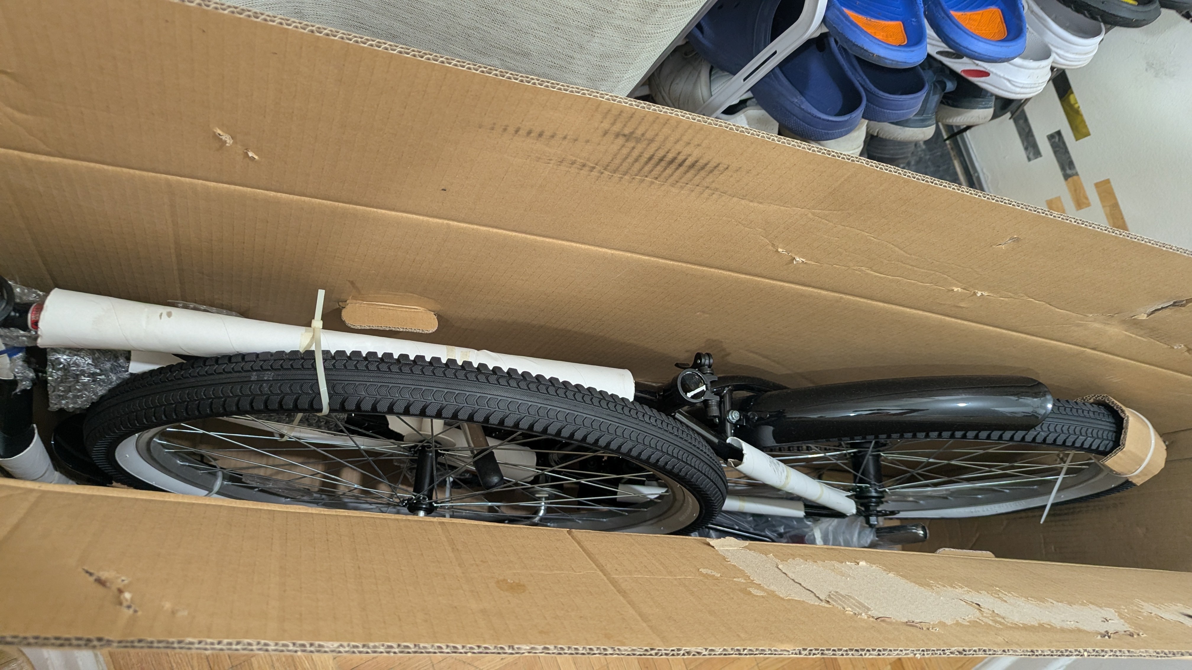 NEW 26" Kent Blank Black Cruiser Bike Bicycle in box - photo 2