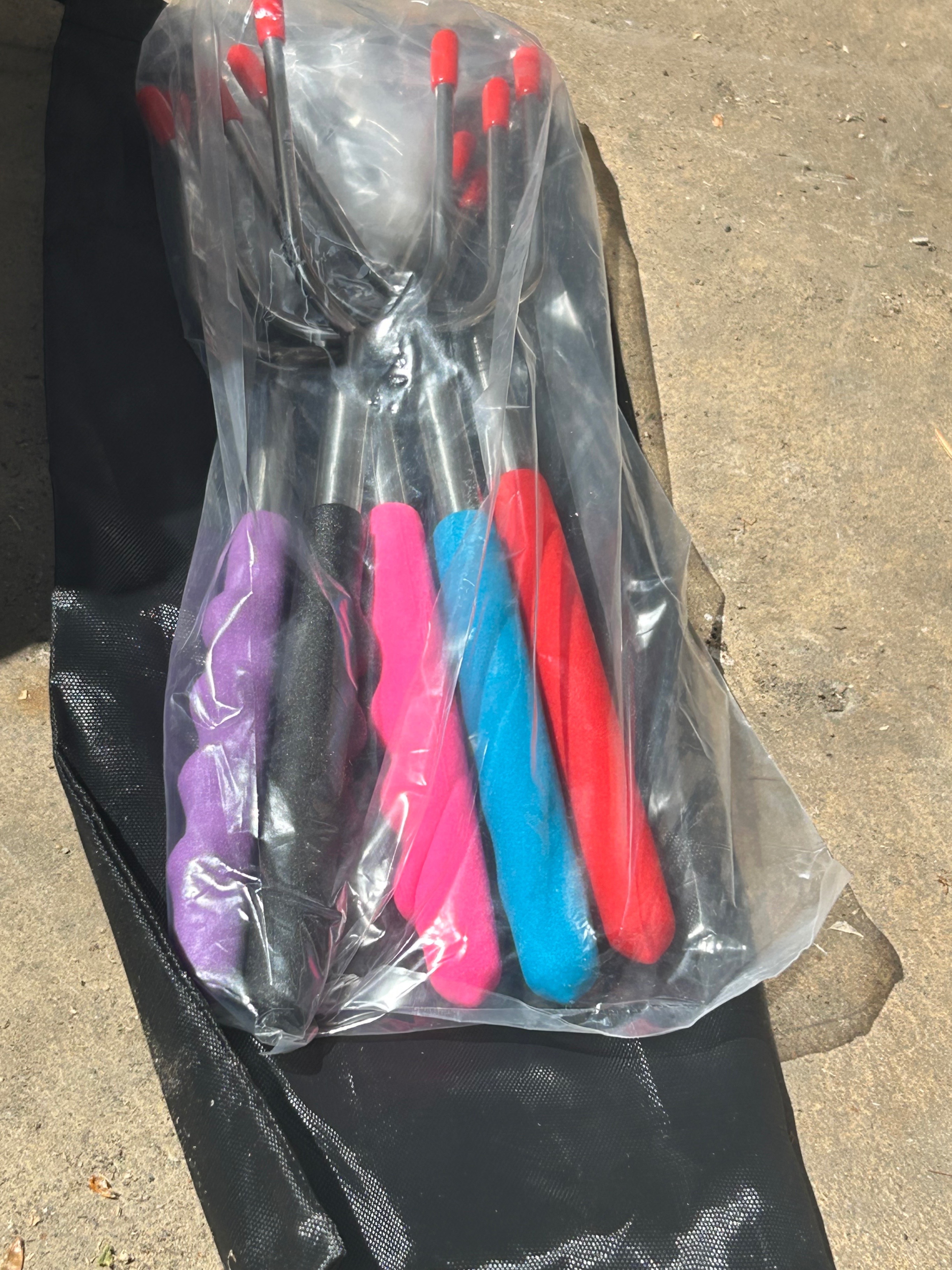 Telescoping Marshmallow Roasting Sticks Set, 5 w/ Bag - photo 3