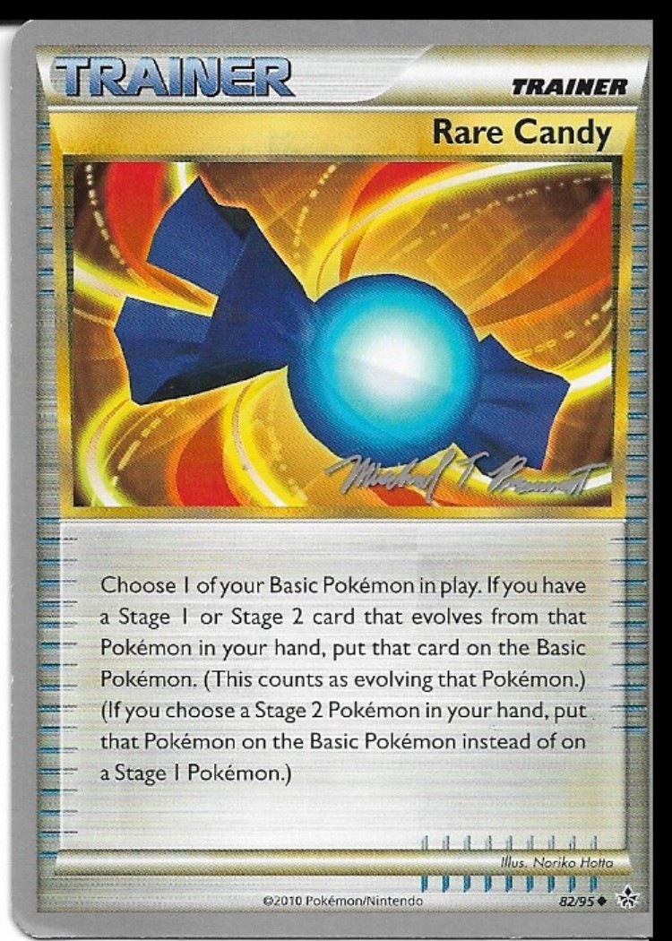 Pokemon Rare Candy 82/95 World Championships 2010 Deck LP