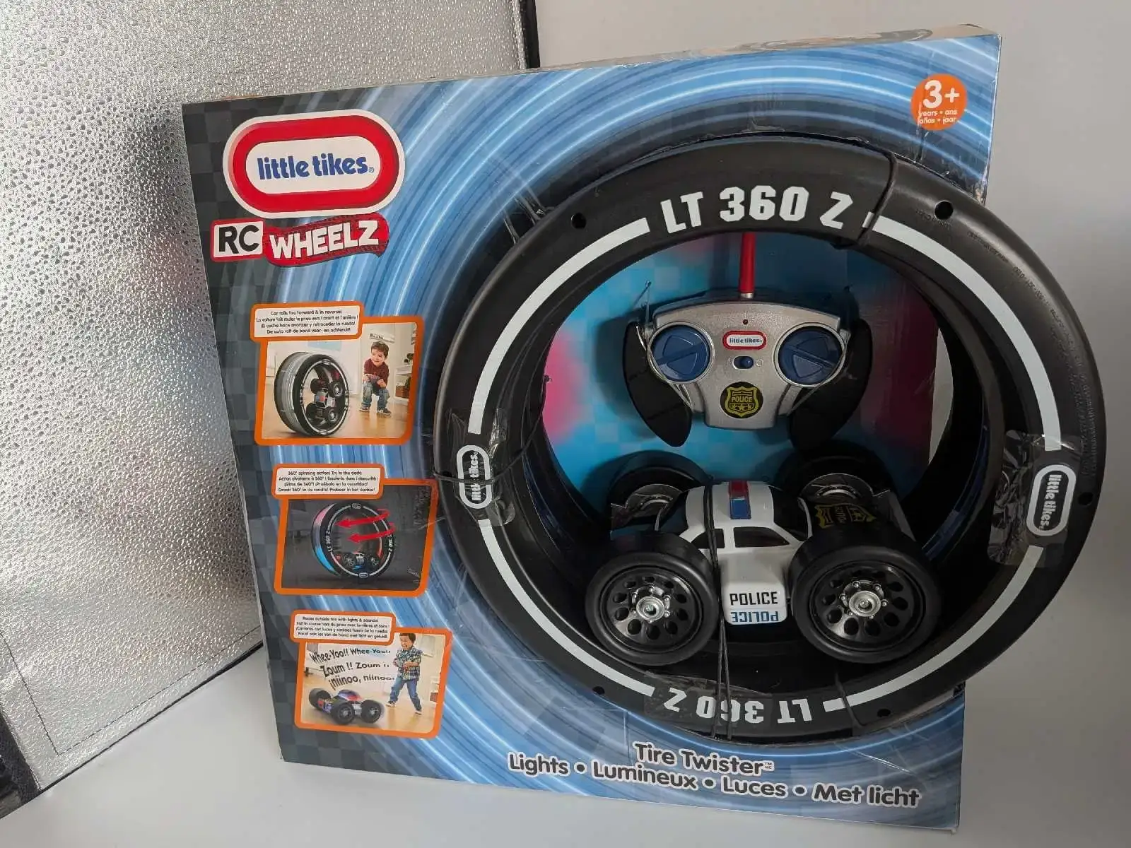Little Tikes RC Wheelz LT 360 Z Tire Twister Police Car - photo 5