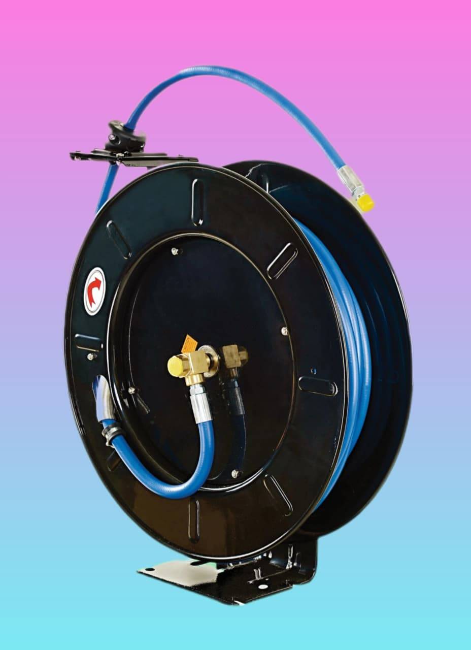 Retractable Pressure Washer Hose Reel 50ft 3/8"