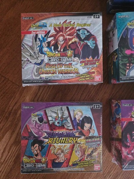 Dragon Ball Super Card Game Booster Boxes – Factory Sealed - photo 2