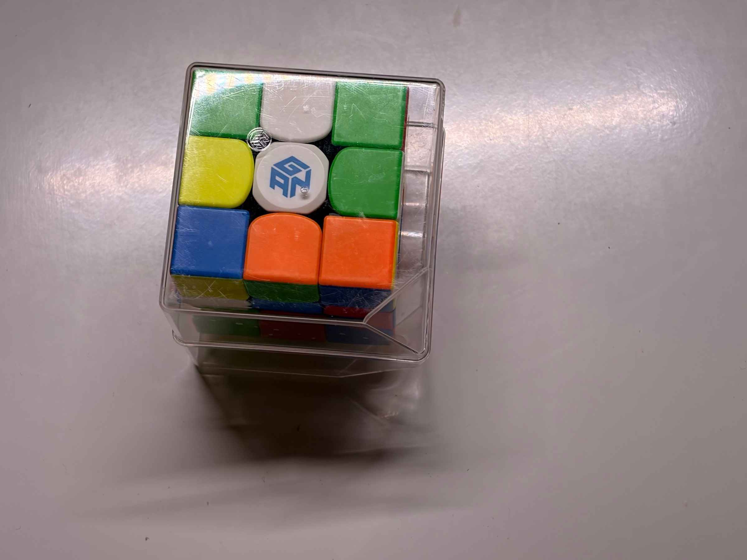 3x3 Speed Cube, Stickerless, in Case - photo 2