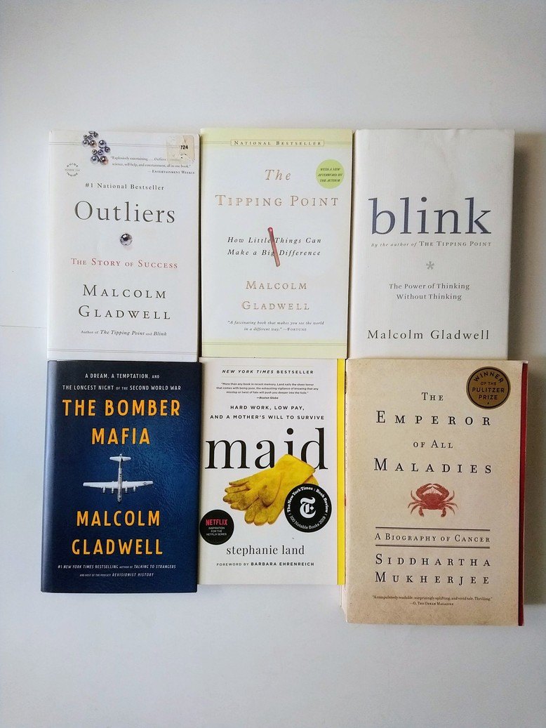 Malcolm Gladwell & Other Reads!!