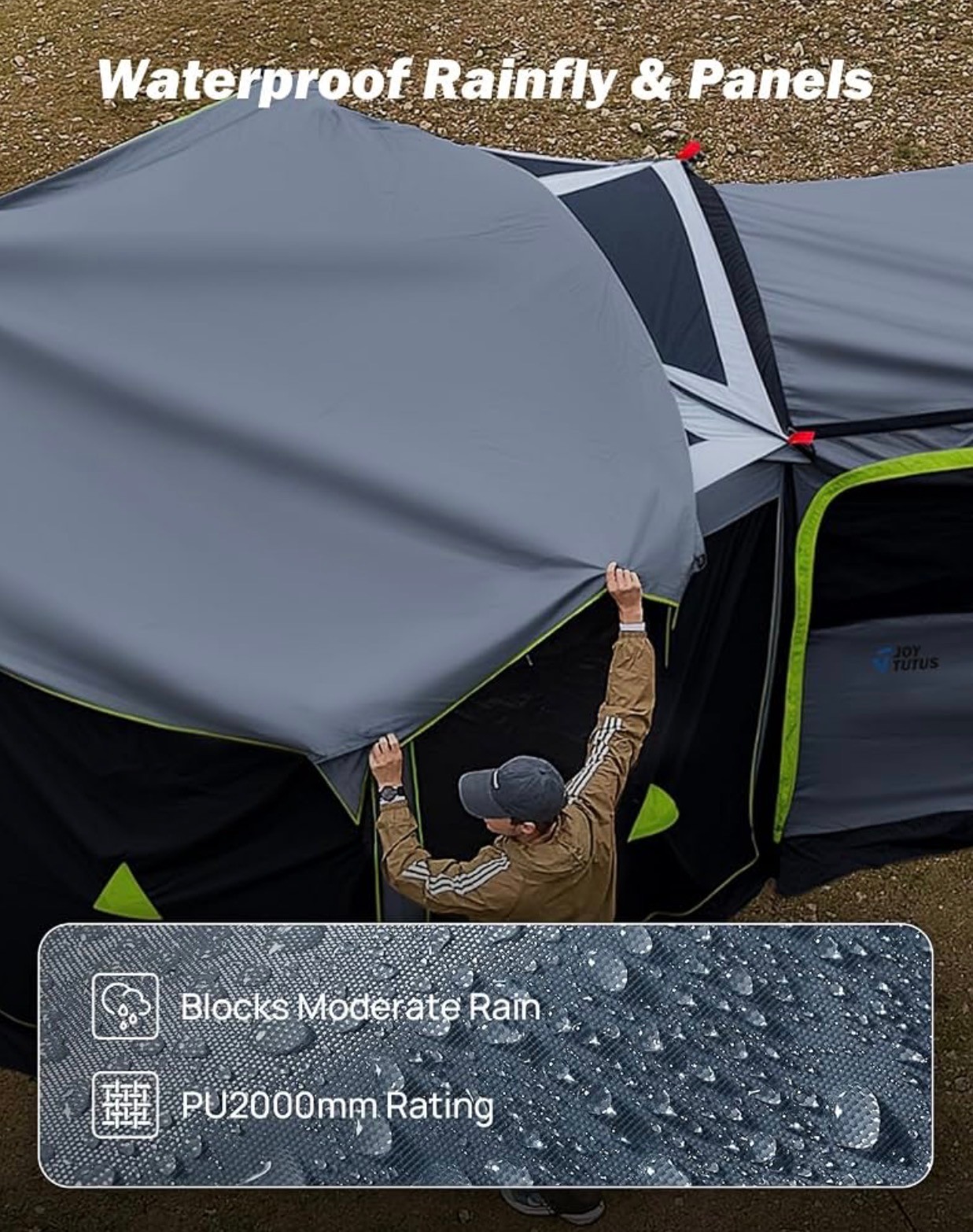Dual-Use Pop up SUV Tent Heavy Duty - photo 5