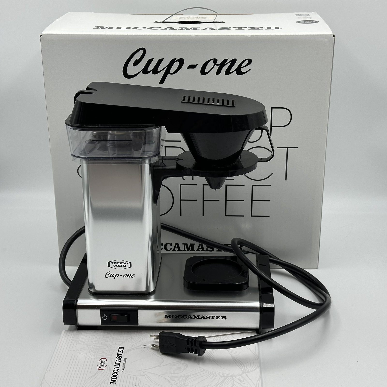 Moccamaster Cup One Drip Coffee Machine With Warranty