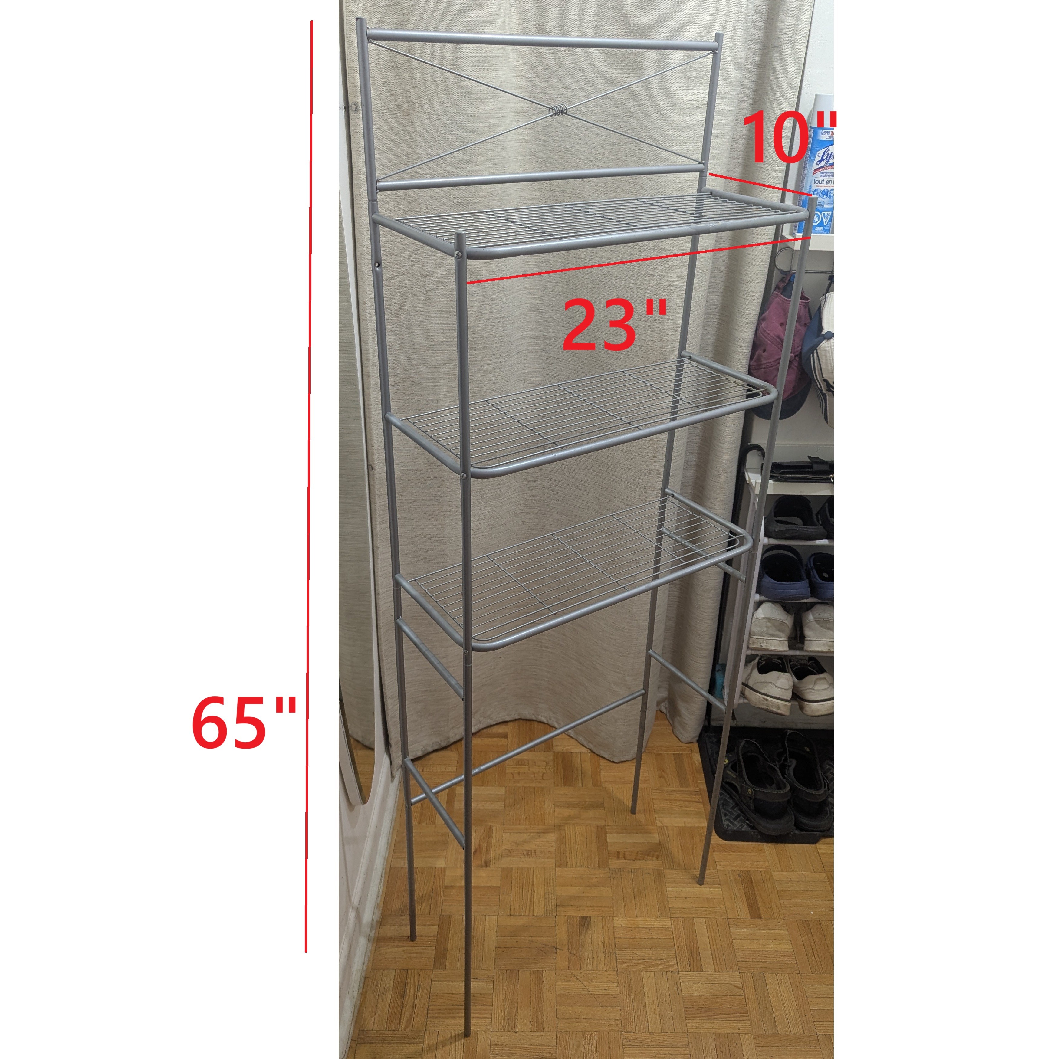 Stand Shelf Rack Storage Stand Bathroom Organizer Shelves Toilet