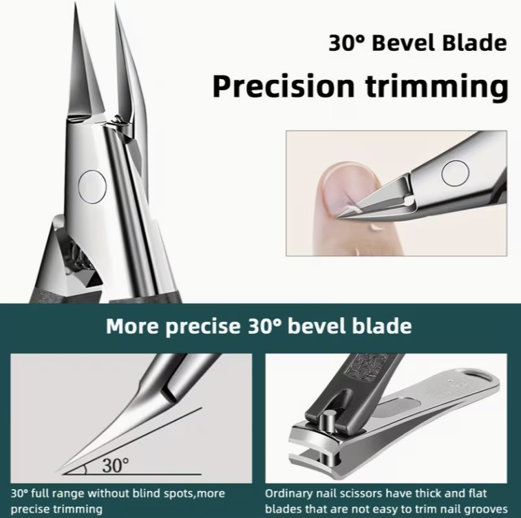 Stainless Steel Ingrown Toenail Clippers - photo 4