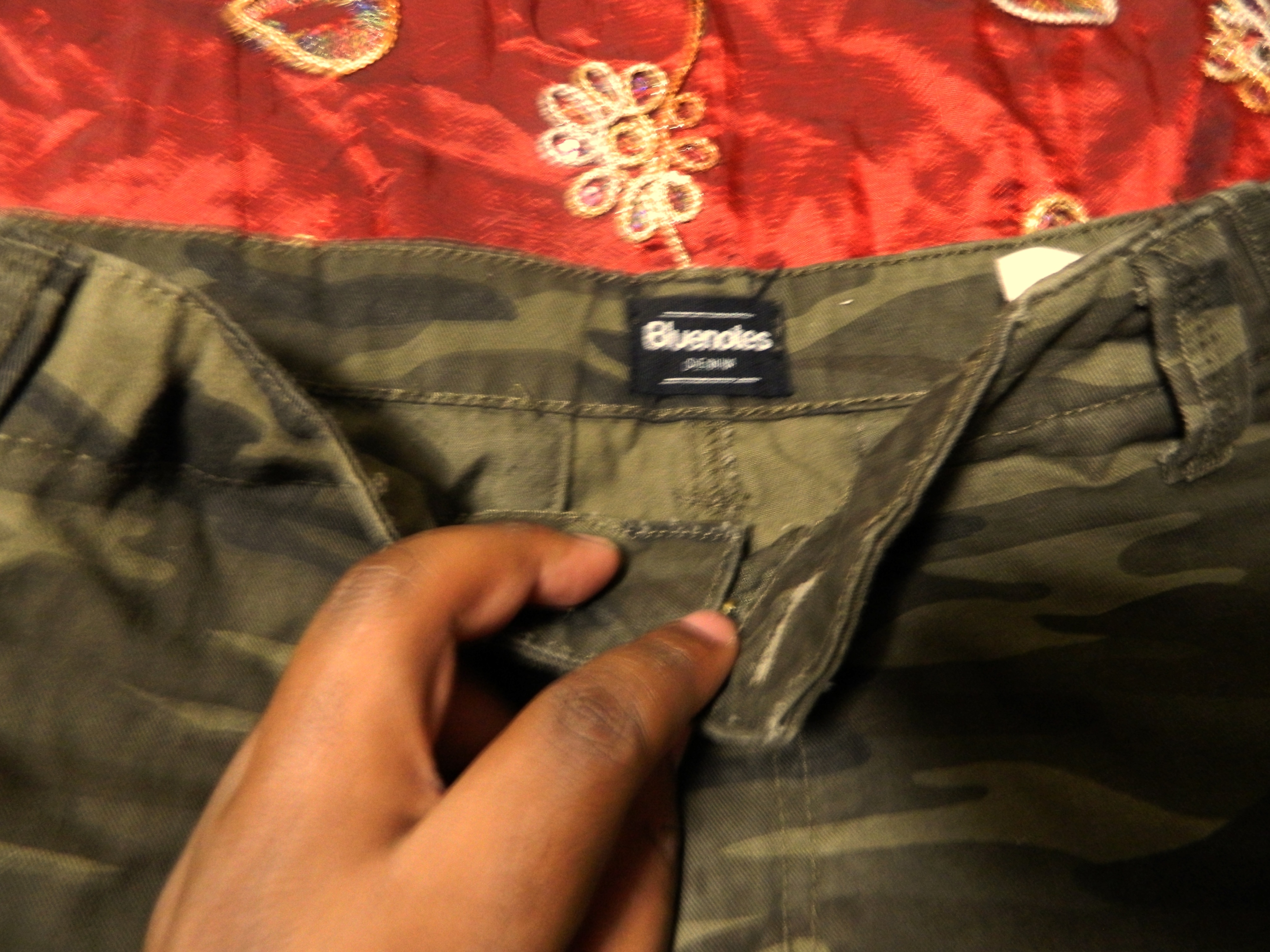 Bluenotes Camouflage Cargo Pattern Shorts - photo 2