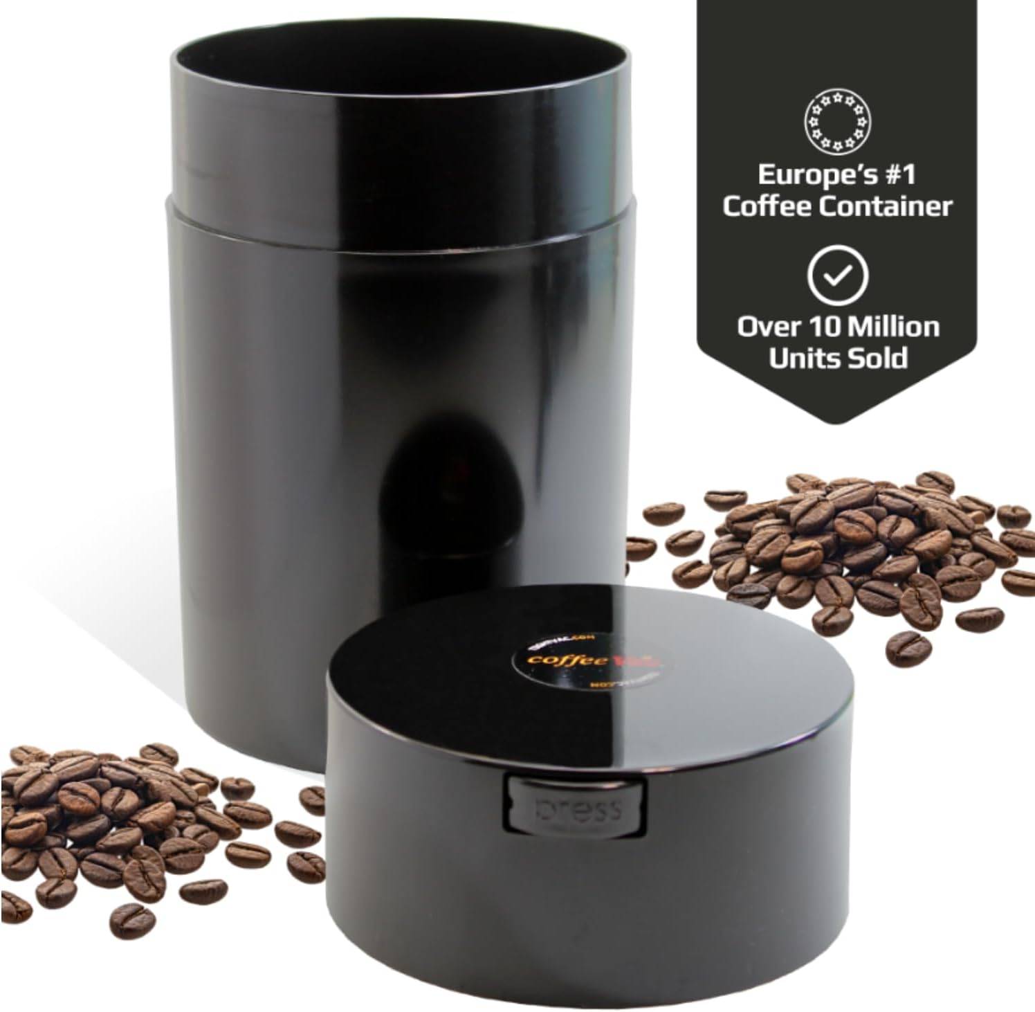 Tightpac Coffeevac 1.85L Vacuum Coffee Container