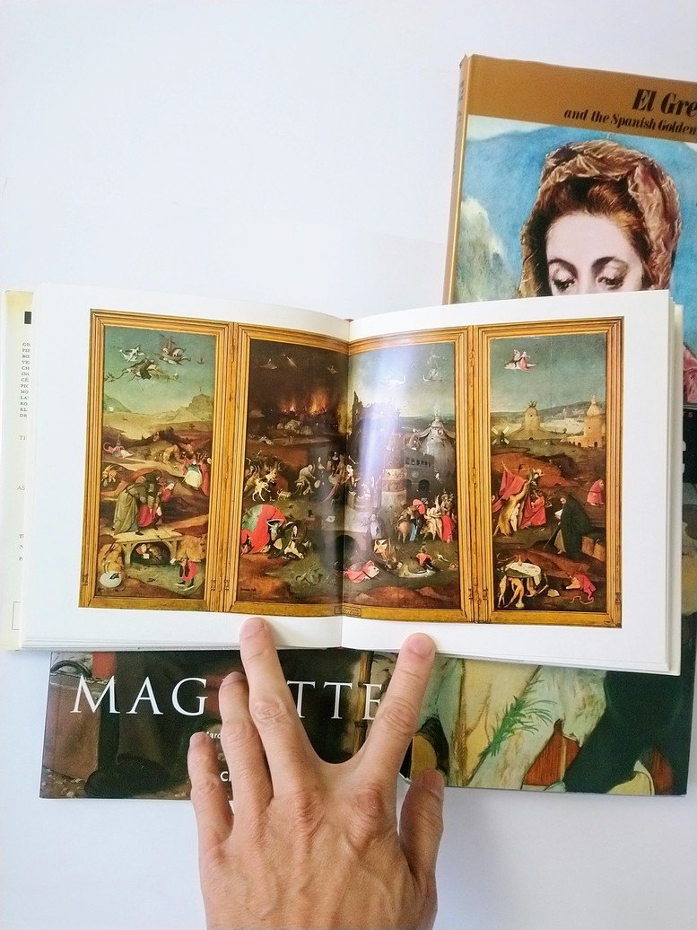 Bosch, El Greco, Magritte, Toulouse-Lautrec books!! - photo 2
