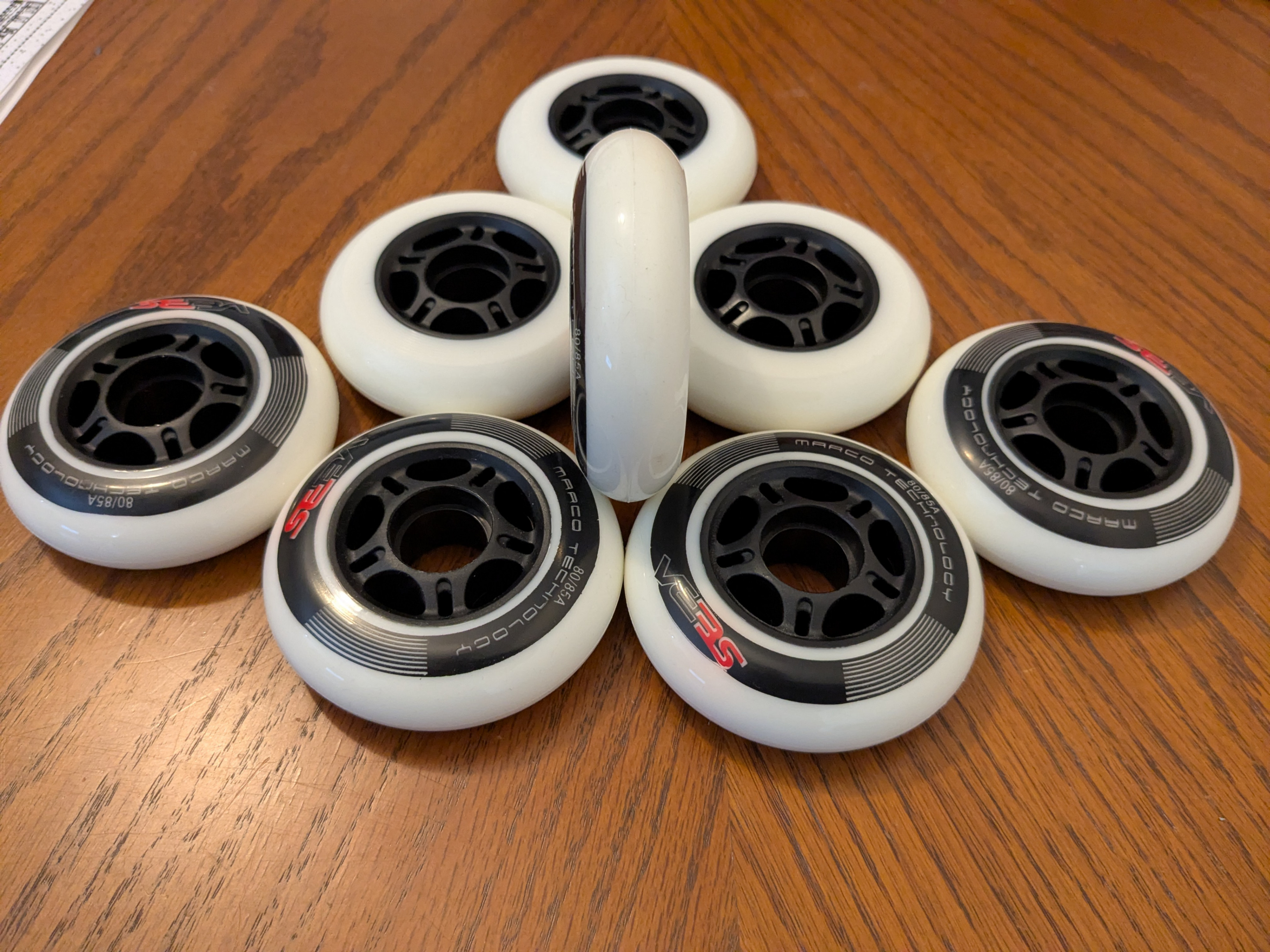 Seba 80mm / 85 a rollerblade inline skate wheels - photo 2