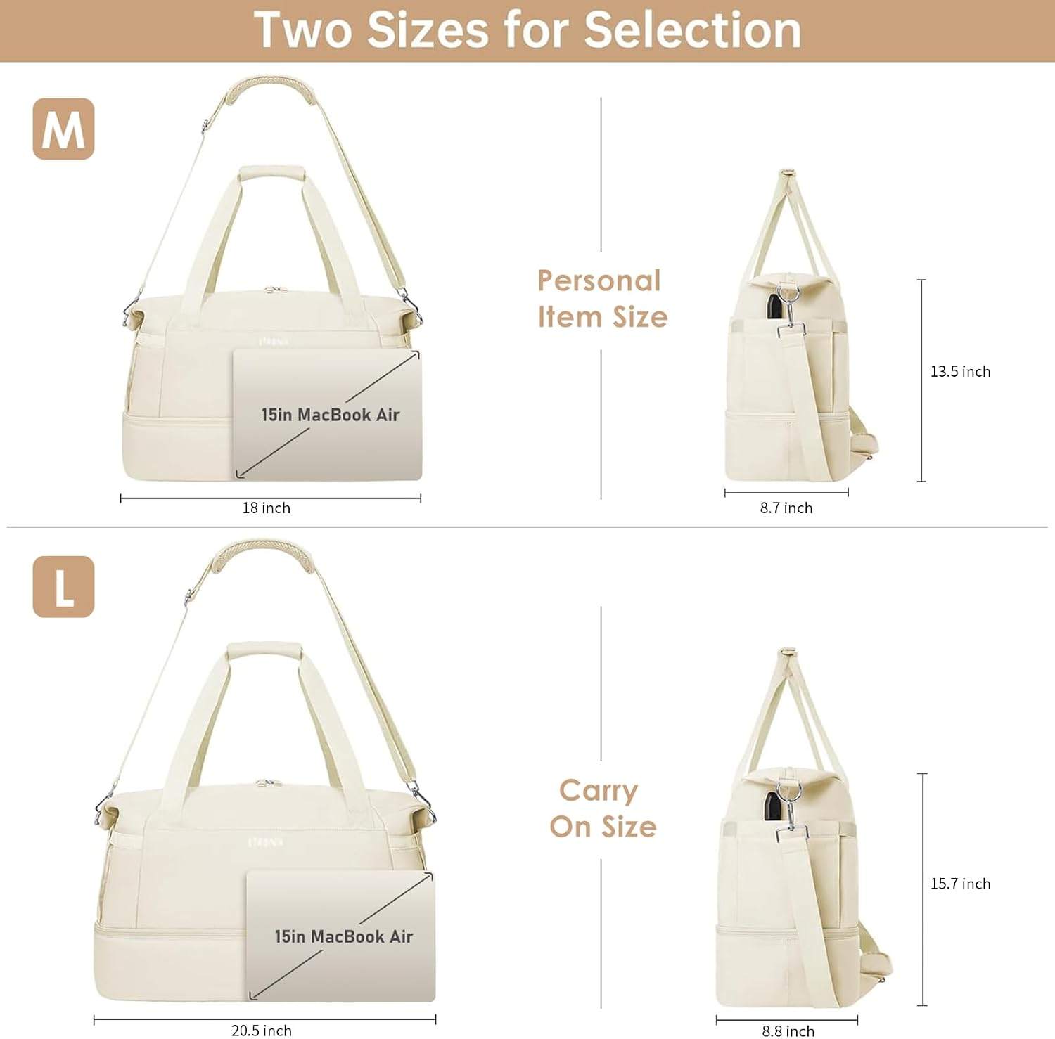 ETRONIK Duffel Bag with Shoe Compartment - photo 3