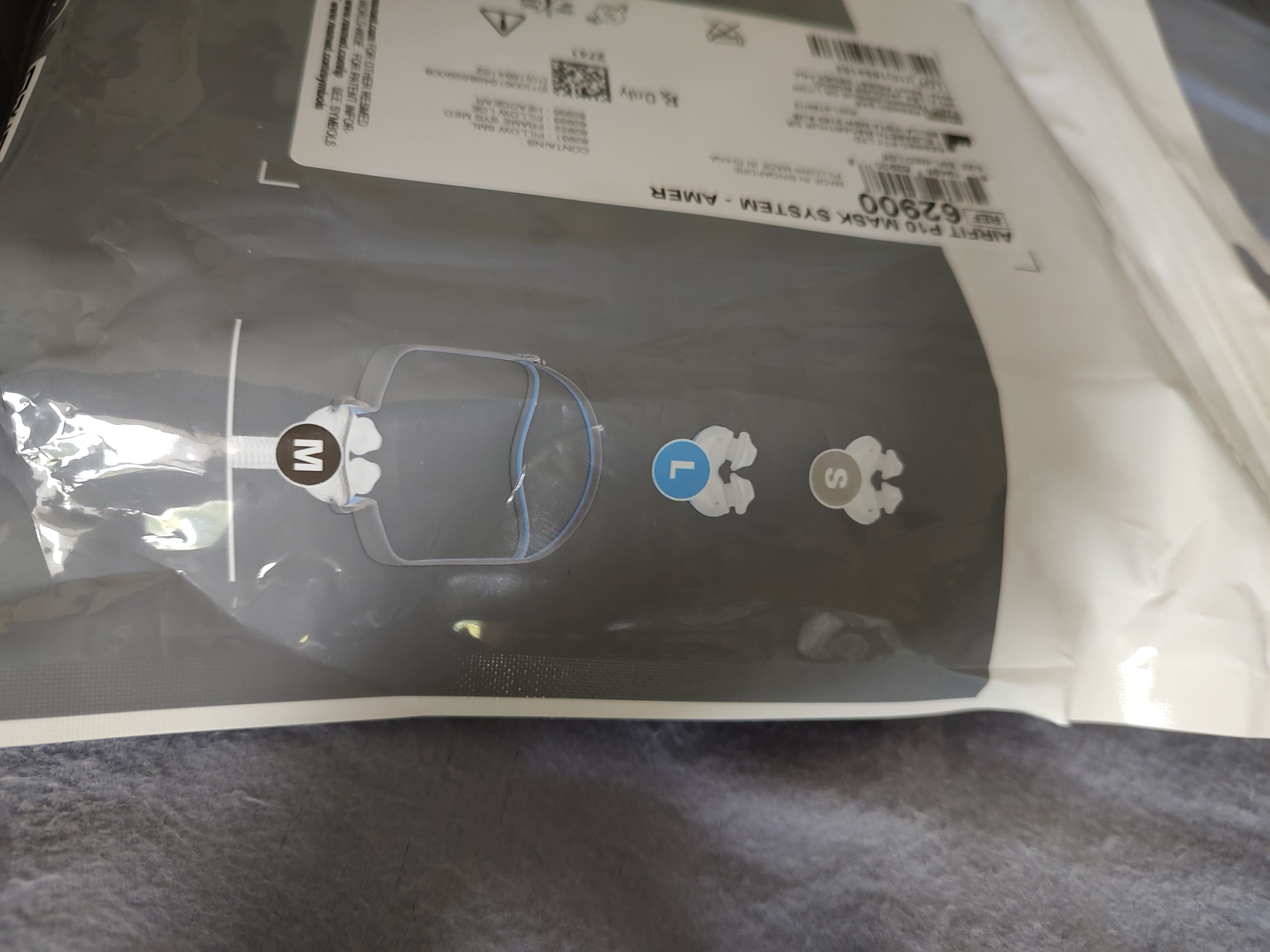 Brand New Resmed Airfit P10 cpap mask Starter Kit System - photo 4