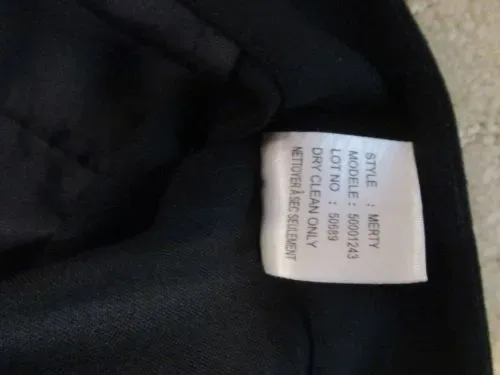 Snazzy Theory Tuxedo Pants, Wool Blend with Satin Side Trim, ... - photo 3