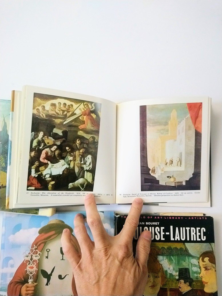 Bosch, El Greco, Magritte, Toulouse-Lautrec books!! - photo 4