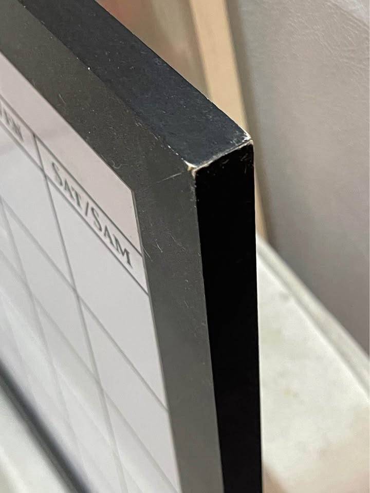 Calendar Whiteboard with Black Frame - photo 4