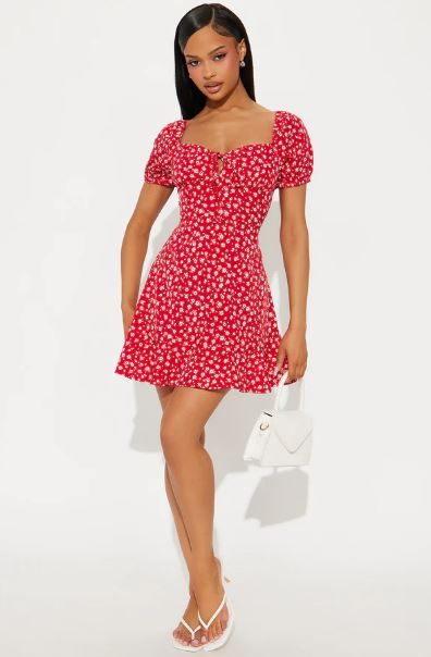 FashionNova-Monroe Floral Mini Dress-Medium - photo 2