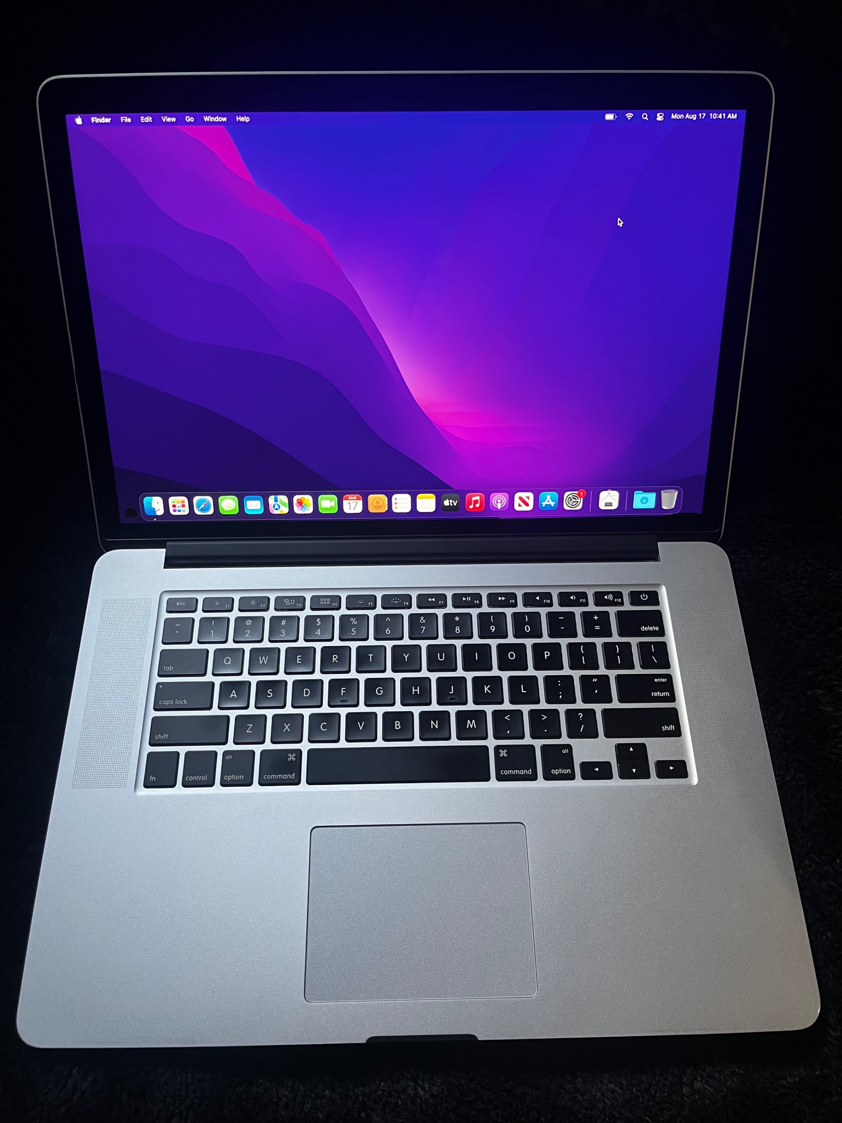 MacBook Pro 15" Retina 2015, i7/16GB/512GB + Case Included