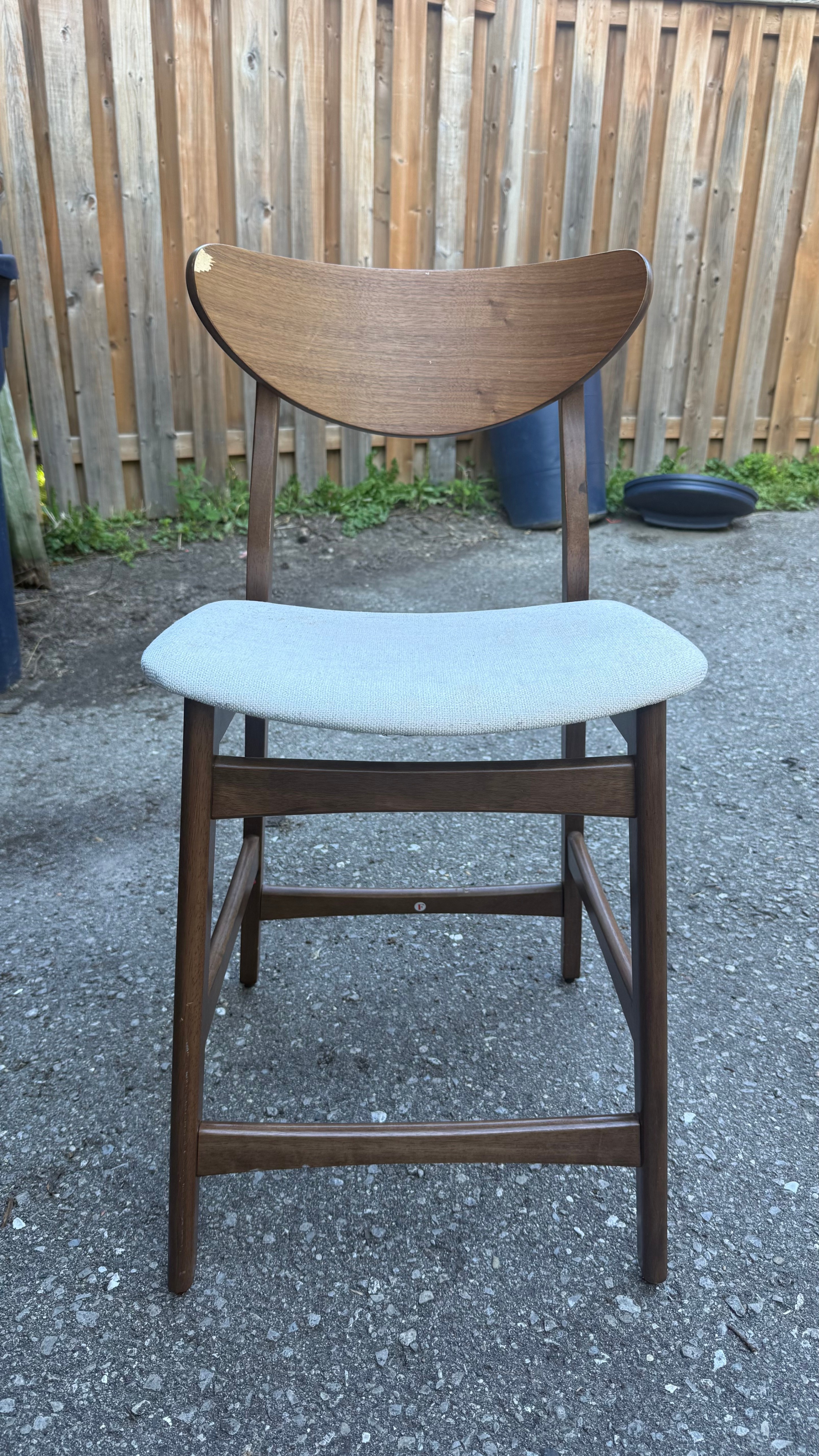 Set of 4 Mid-Century Modern Dining Chairs