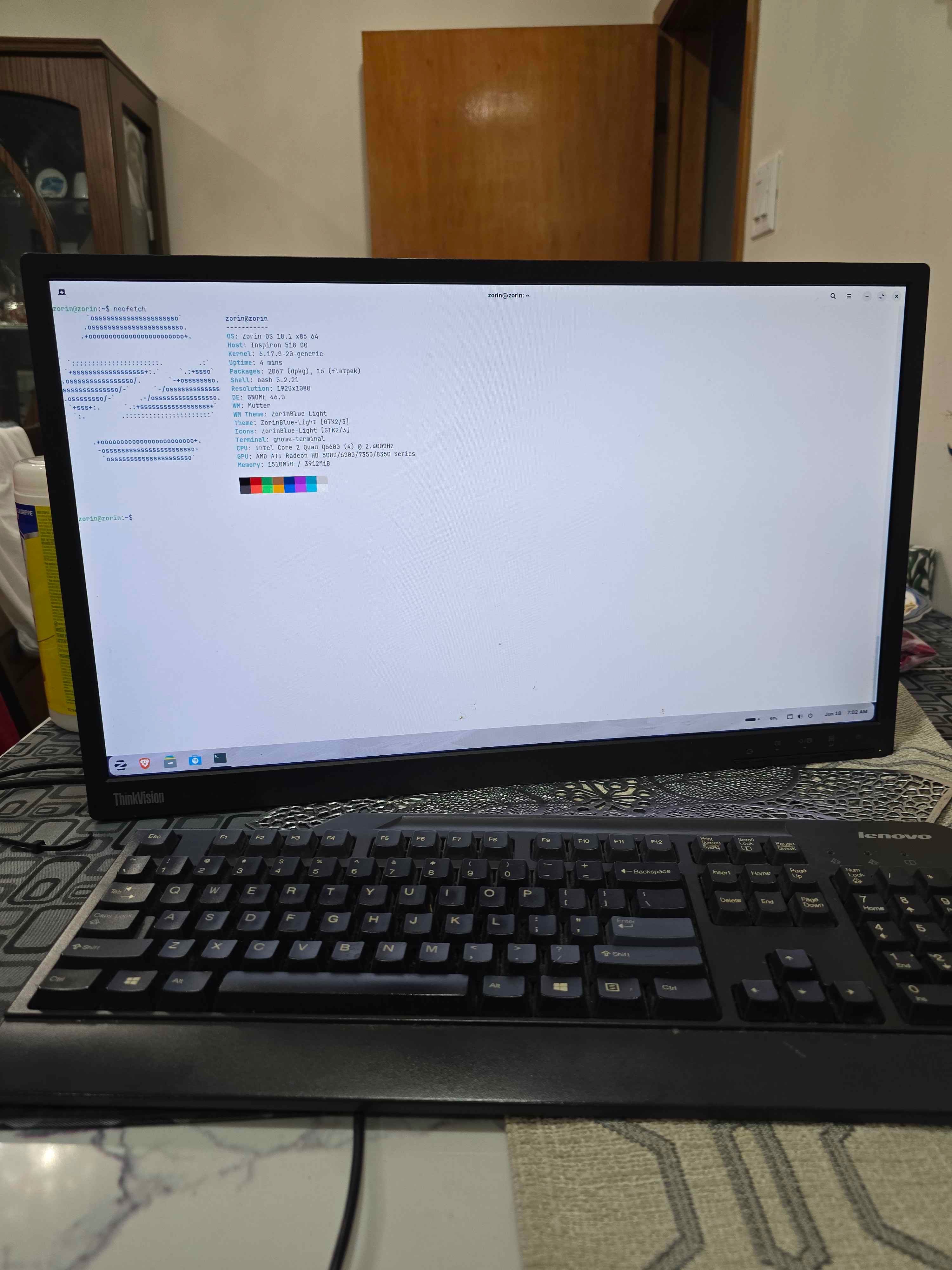 Intel Core 2 Quad Desktop PC (Q6600 / 4GB RAM / GPU / Linux) - photo 5