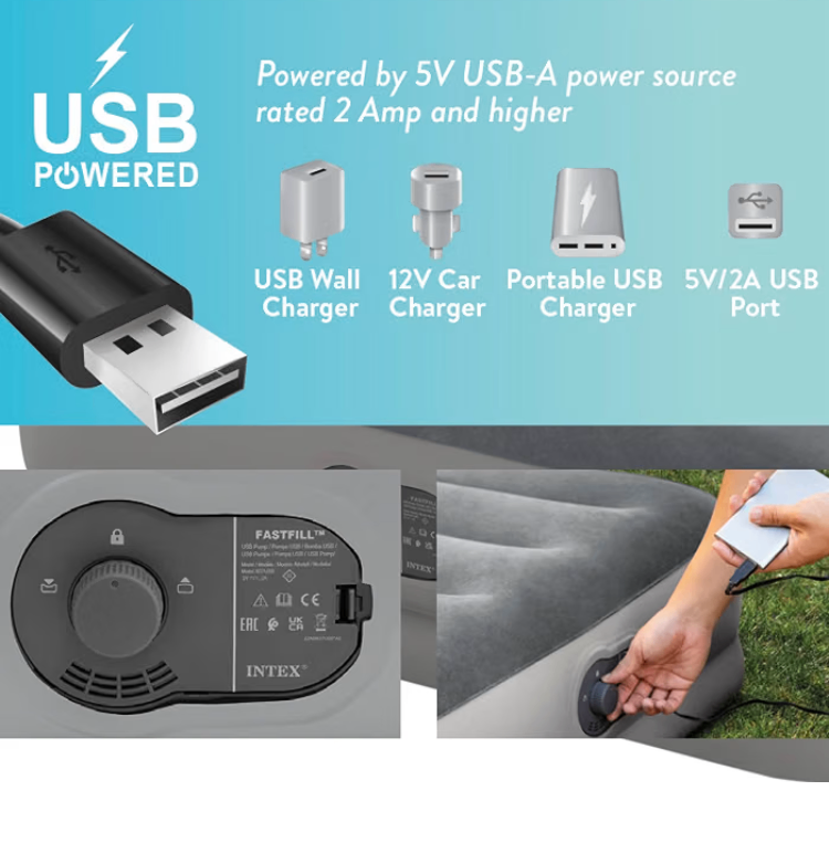 Air Mattress with Electric Pump - photo 4