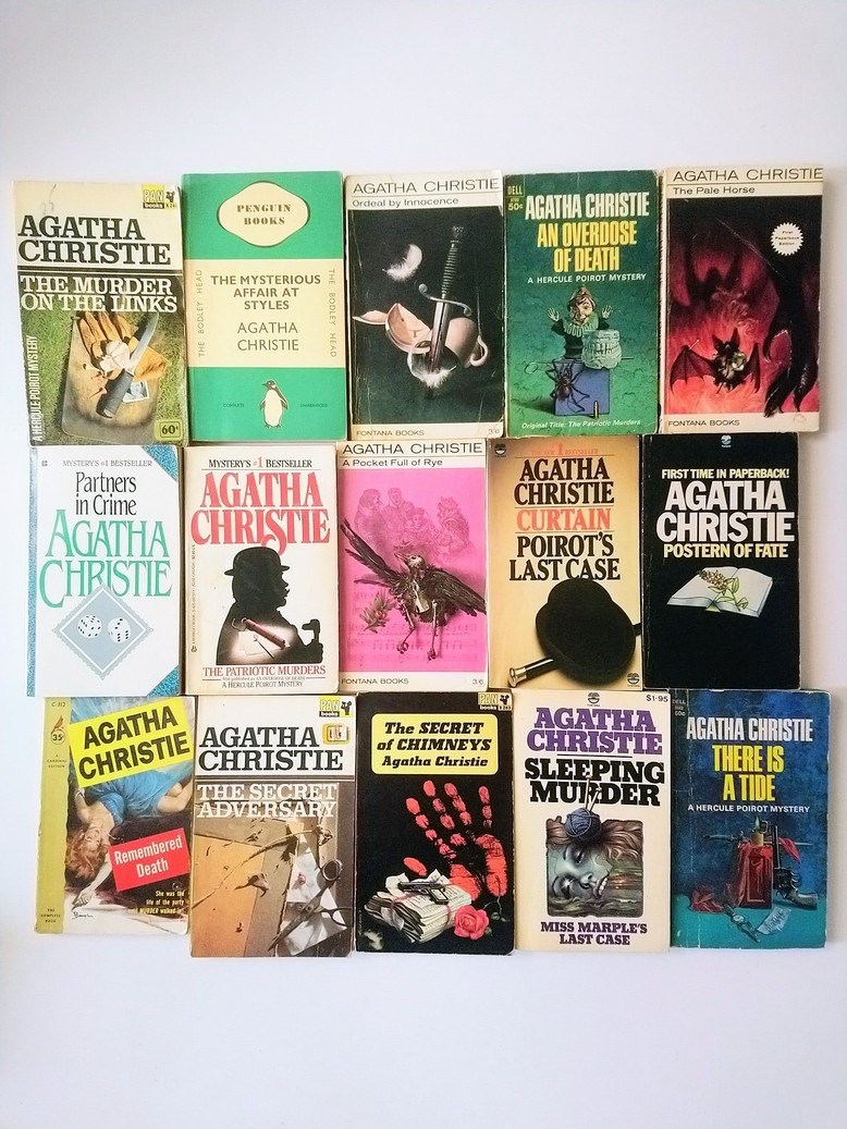 vintage Agatha Christie pocketbooks, part 2!