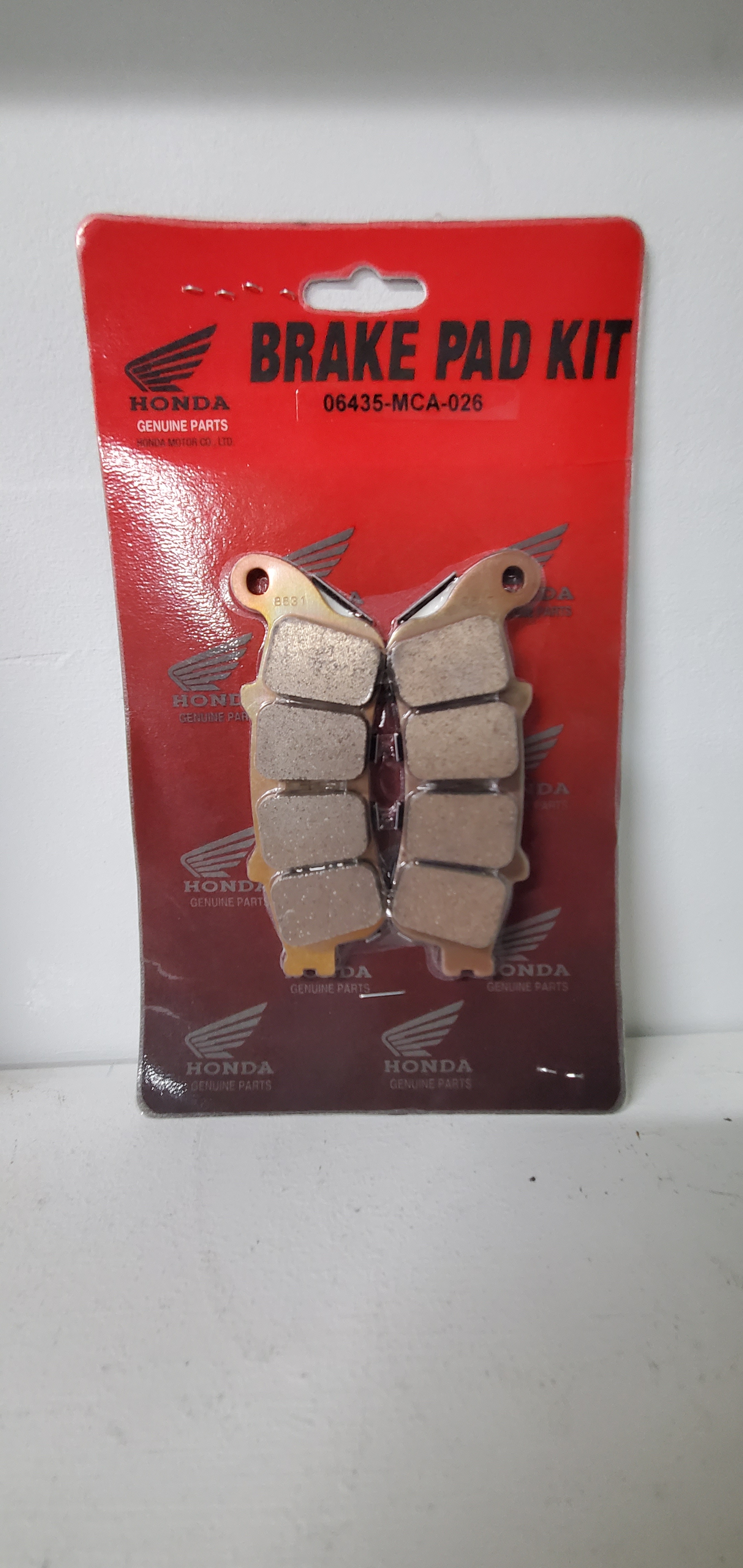 2001-2017 HONDA GOLDWING REAR BRAKE PAD KIT - BRAND NEW