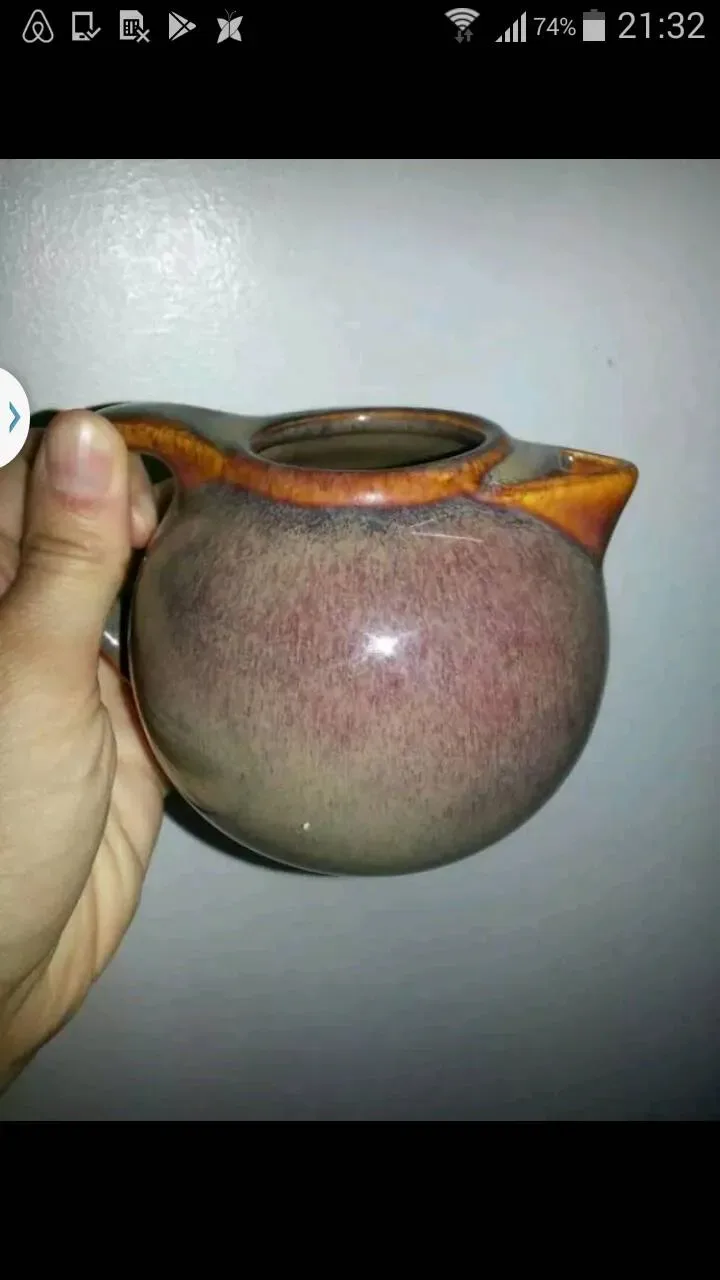 Cute Little Ceramic Creamer (Mini Pouring Vessel/Jug)