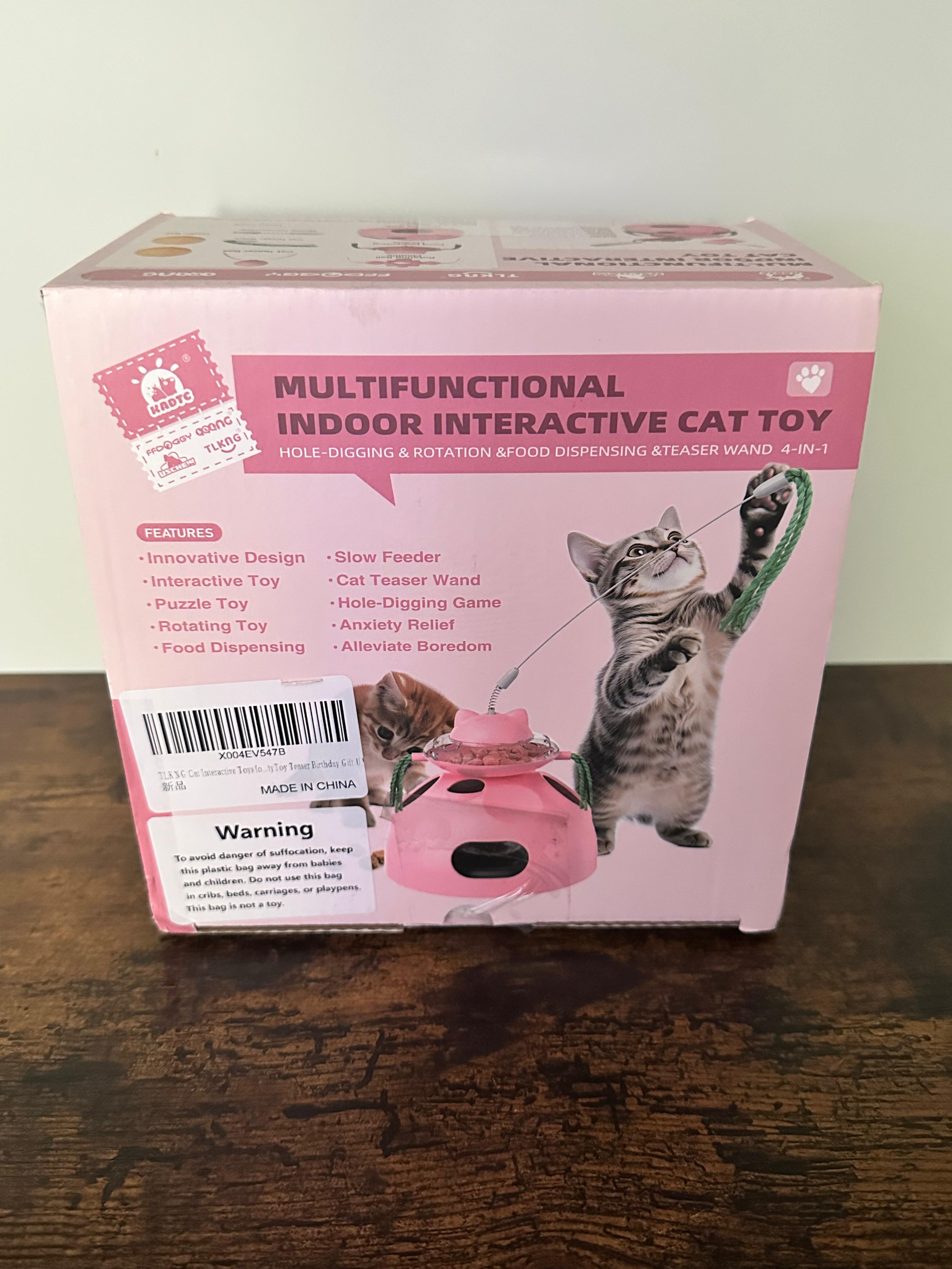 Multifunctional Indoor Interactive Cat Toy