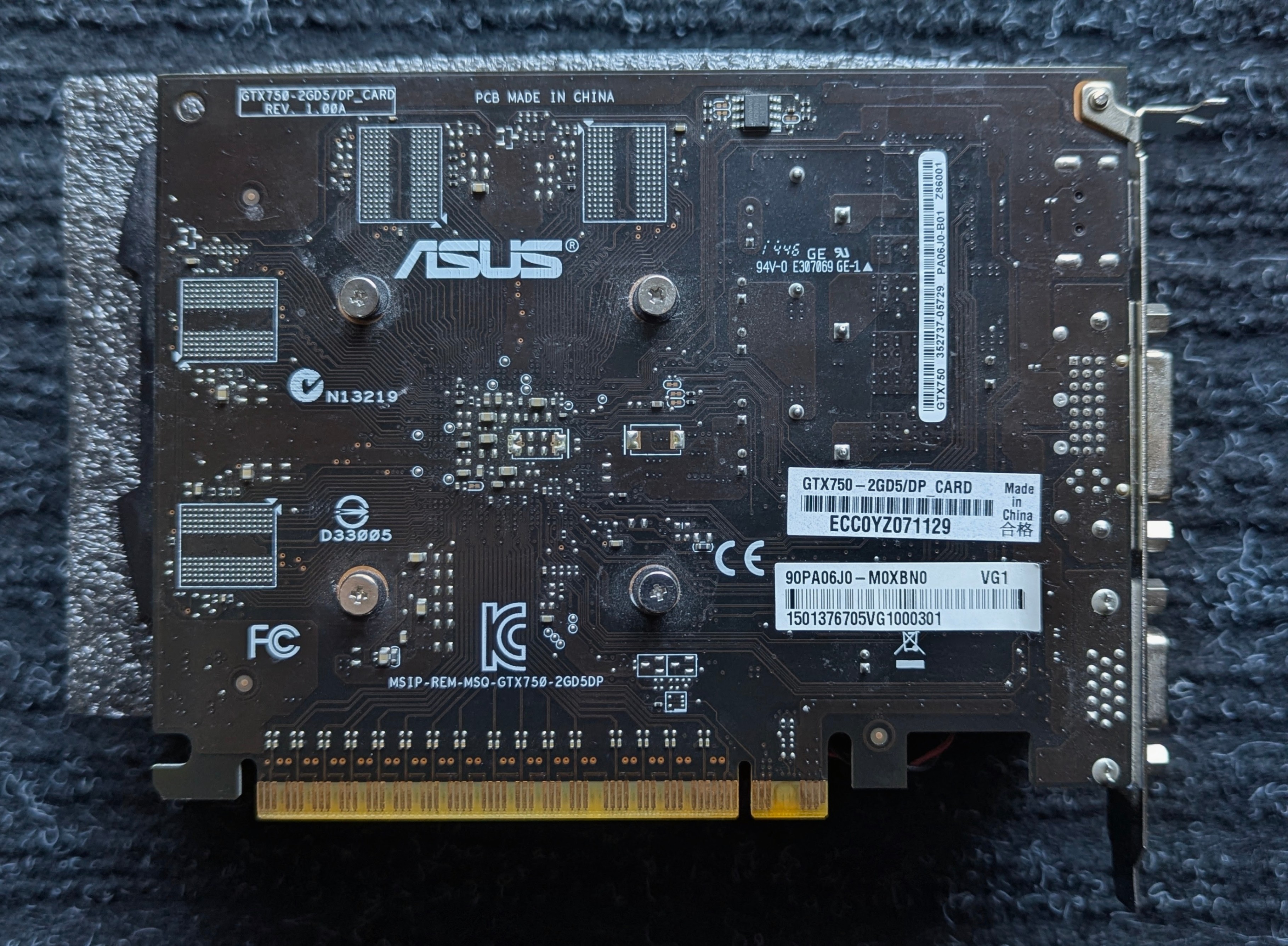 !! LIKE NEW ASUS GTX 750-2GD5/DP 2GB Graphics Card !! - photo 2