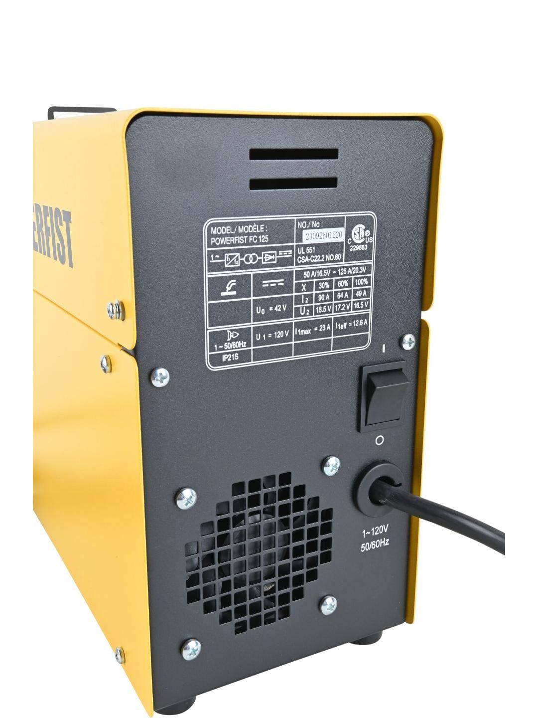 125A Inverter Flux-Cored Welder - photo 2