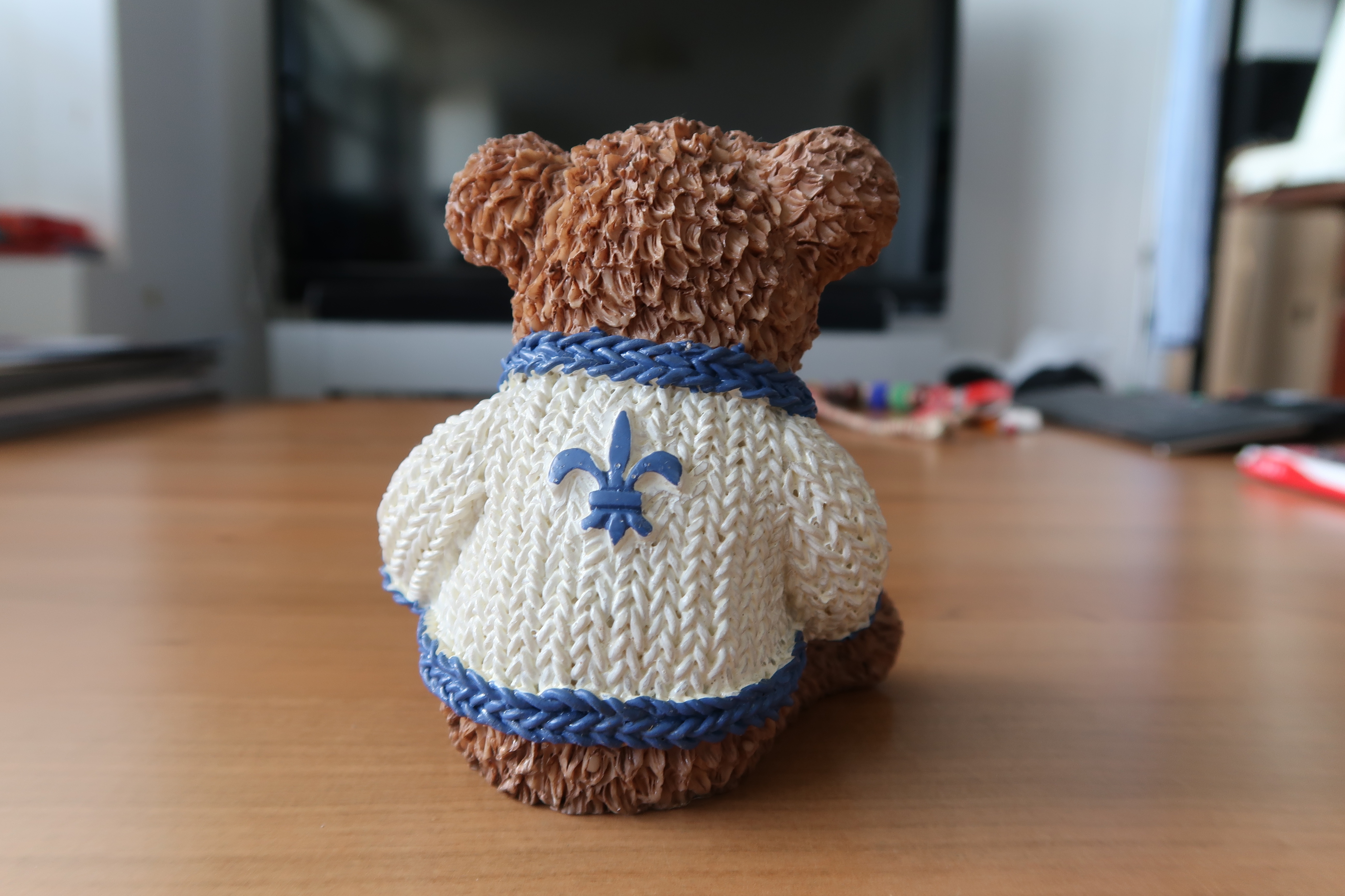 Vintage Quebec Teddy Bear Figurine - photo 2