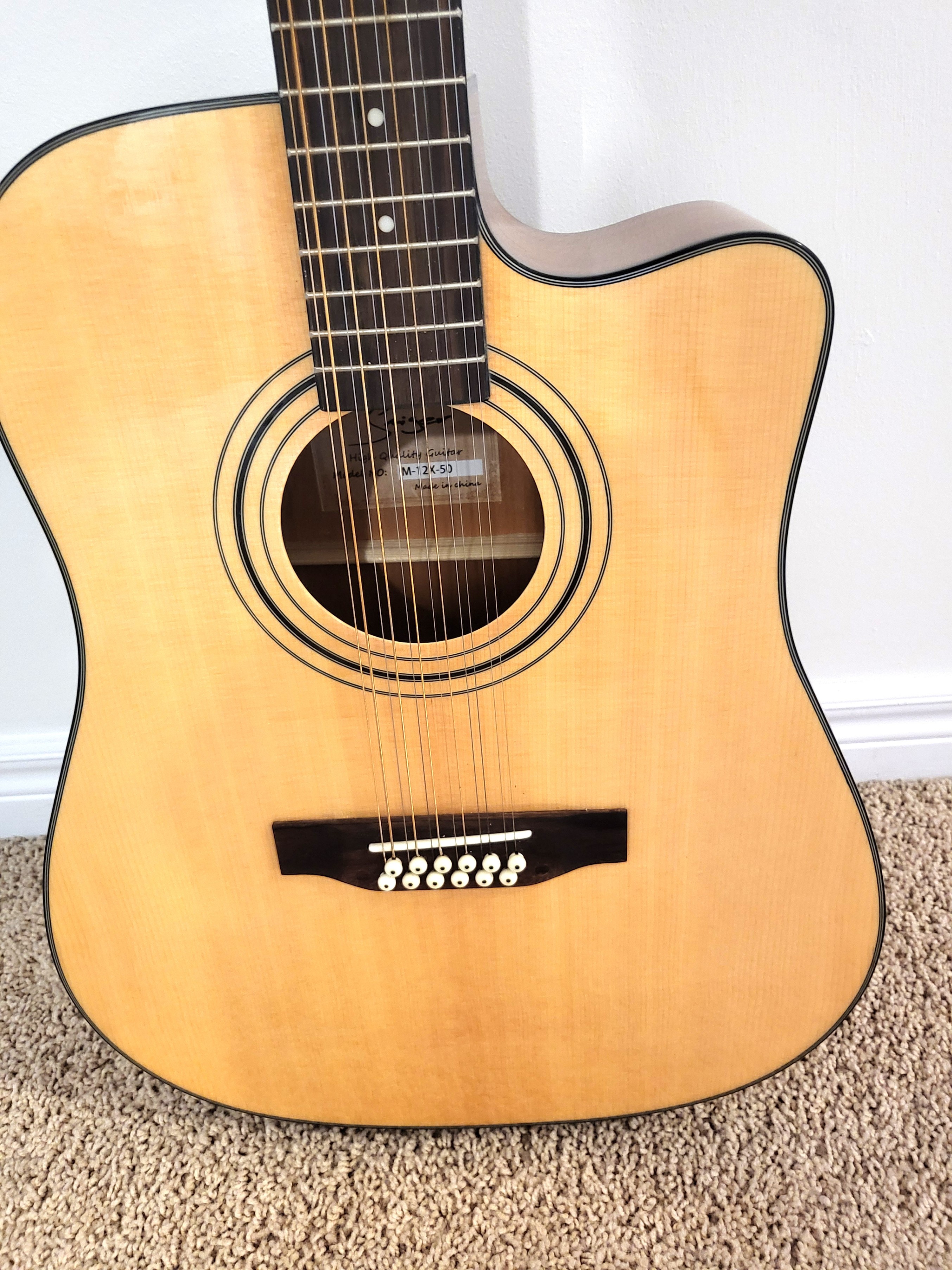 Brand New 12-String Acoustic Guitar - photo 2