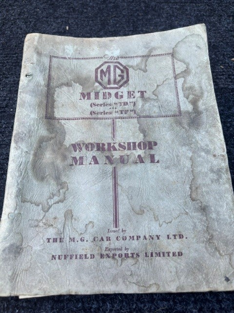 MG Midget Workshop Manual (Series TD & TF)